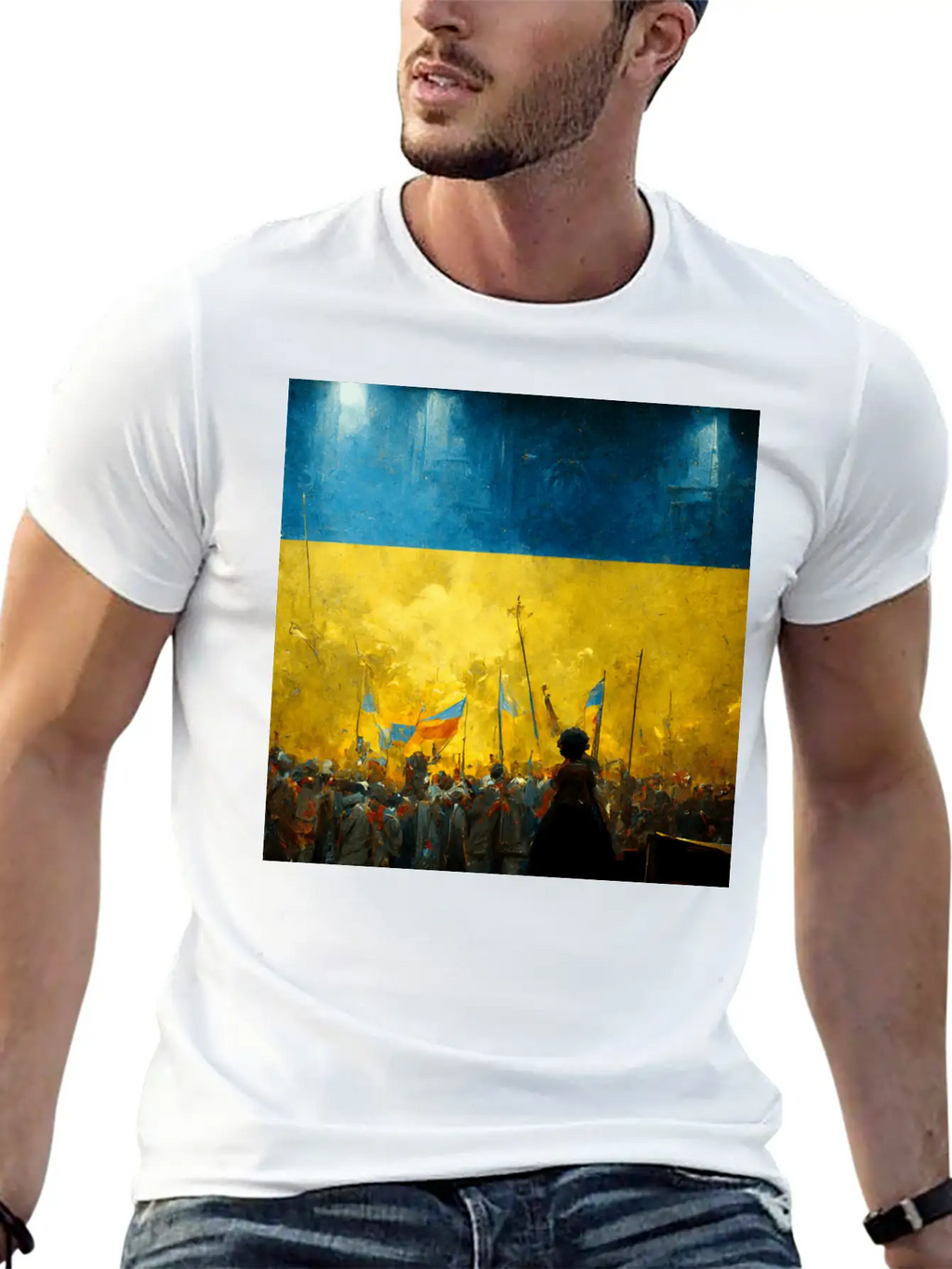 Ukraine Victory Casual Graphic T-Shirt – Simple And Comfortable Daily Wear