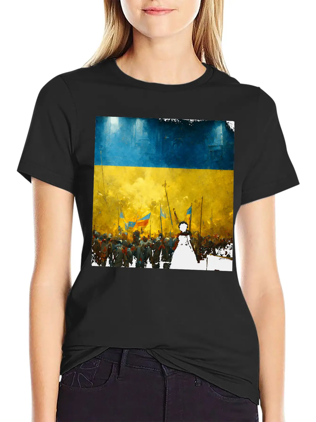 Ukraine Victory Casual Graphic T-Shirt – Simple And Comfortable Daily Wear