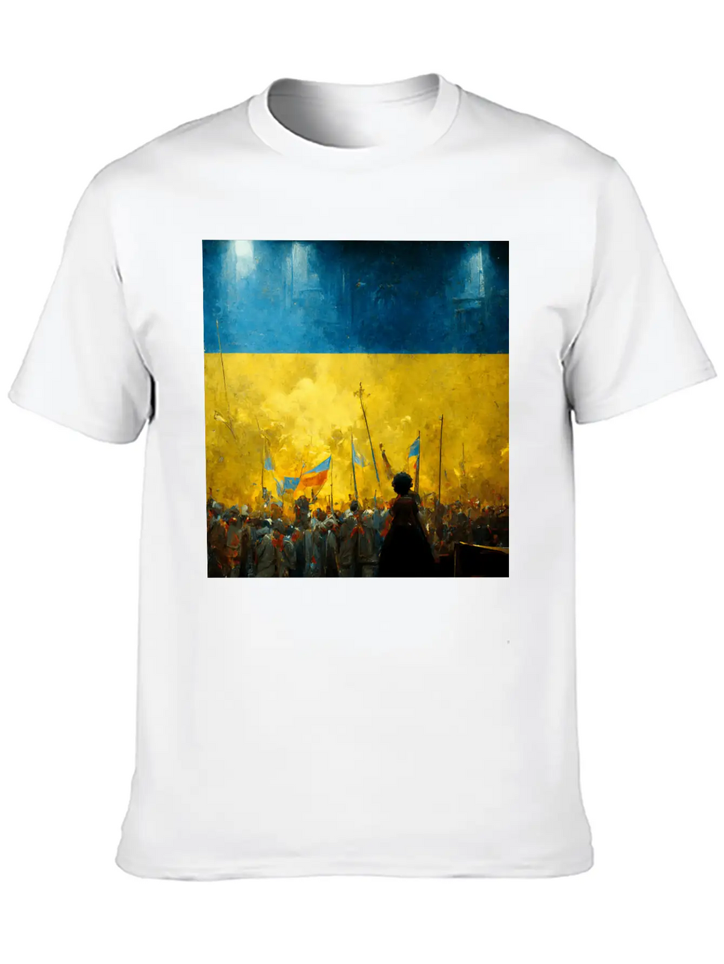 Ukraine Victory Casual Graphic T-Shirt – Simple And Comfortable Daily Wear