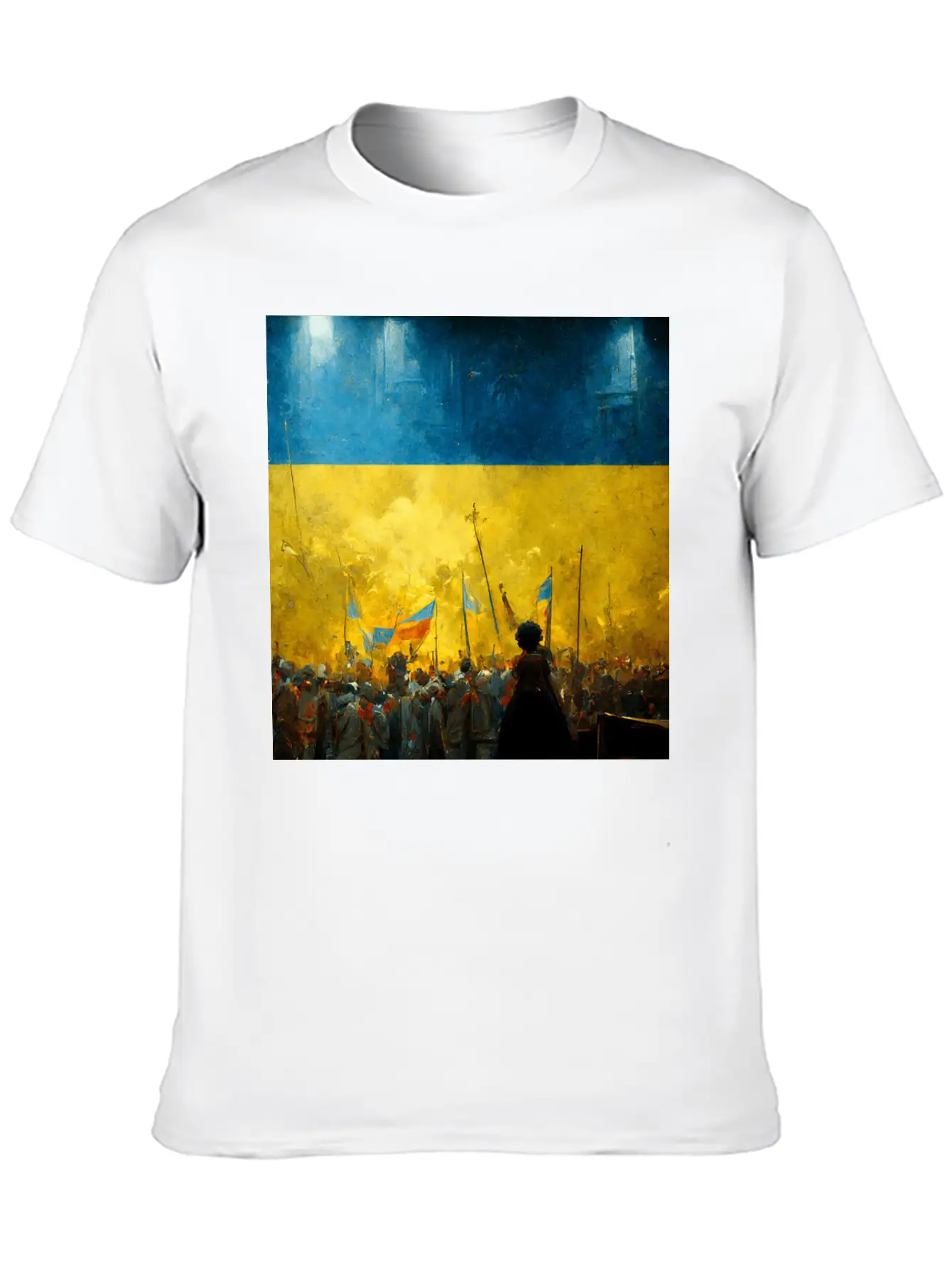 Ukraine Victory Casual Graphic T-Shirt – Simple And Comfortable Daily Wear