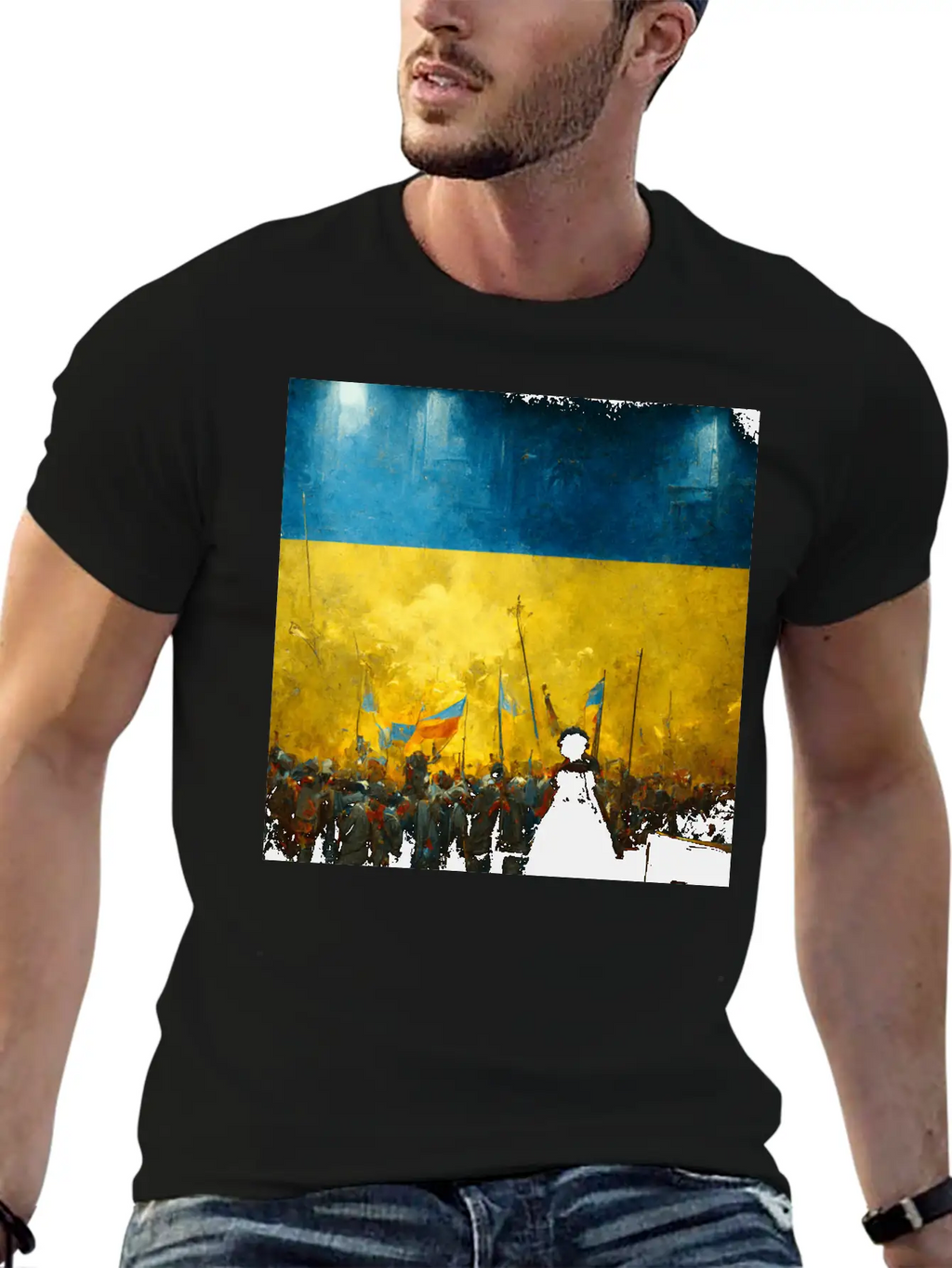 Ukraine Victory Casual Graphic T-Shirt – Simple And Comfortable Daily Wear