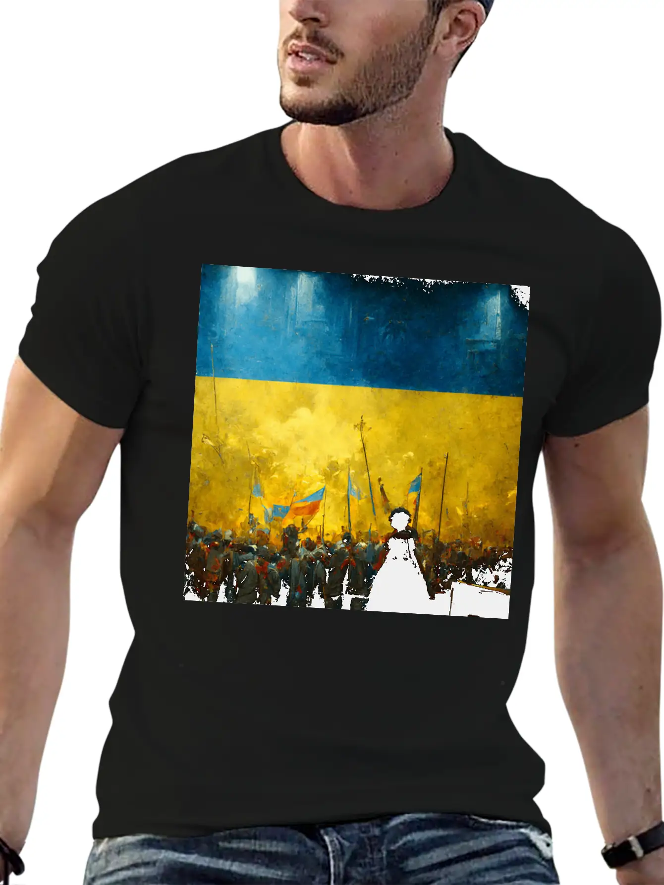 Ukraine Victory Casual Graphic T-Shirt – Simple And Comfortable Daily Wear