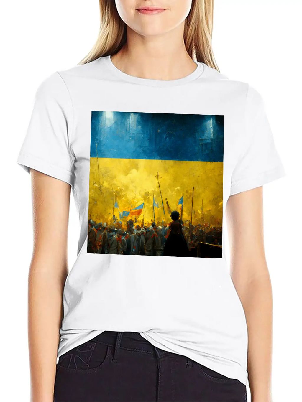 Ukraine Victory Casual Graphic T-Shirt – Simple And Comfortable Daily Wear