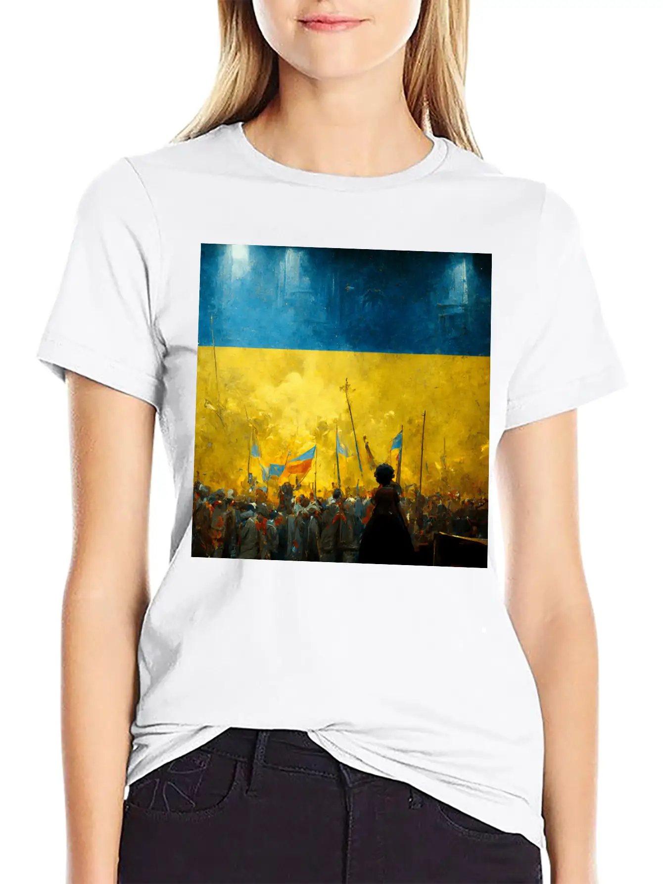 Ukraine Victory Casual Graphic T-Shirt – Simple And Comfortable Daily Wear