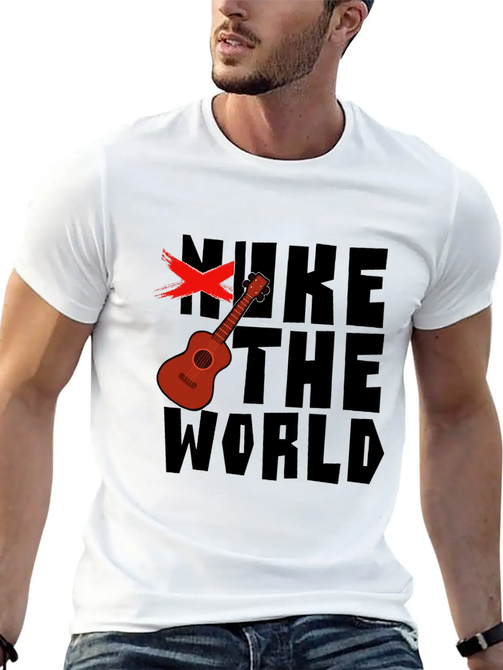 Ukulele Life Hawaii Plucked Instrument Aloha Chord Unisex Casual T-Shirt – Clean Design For Daily Comfort