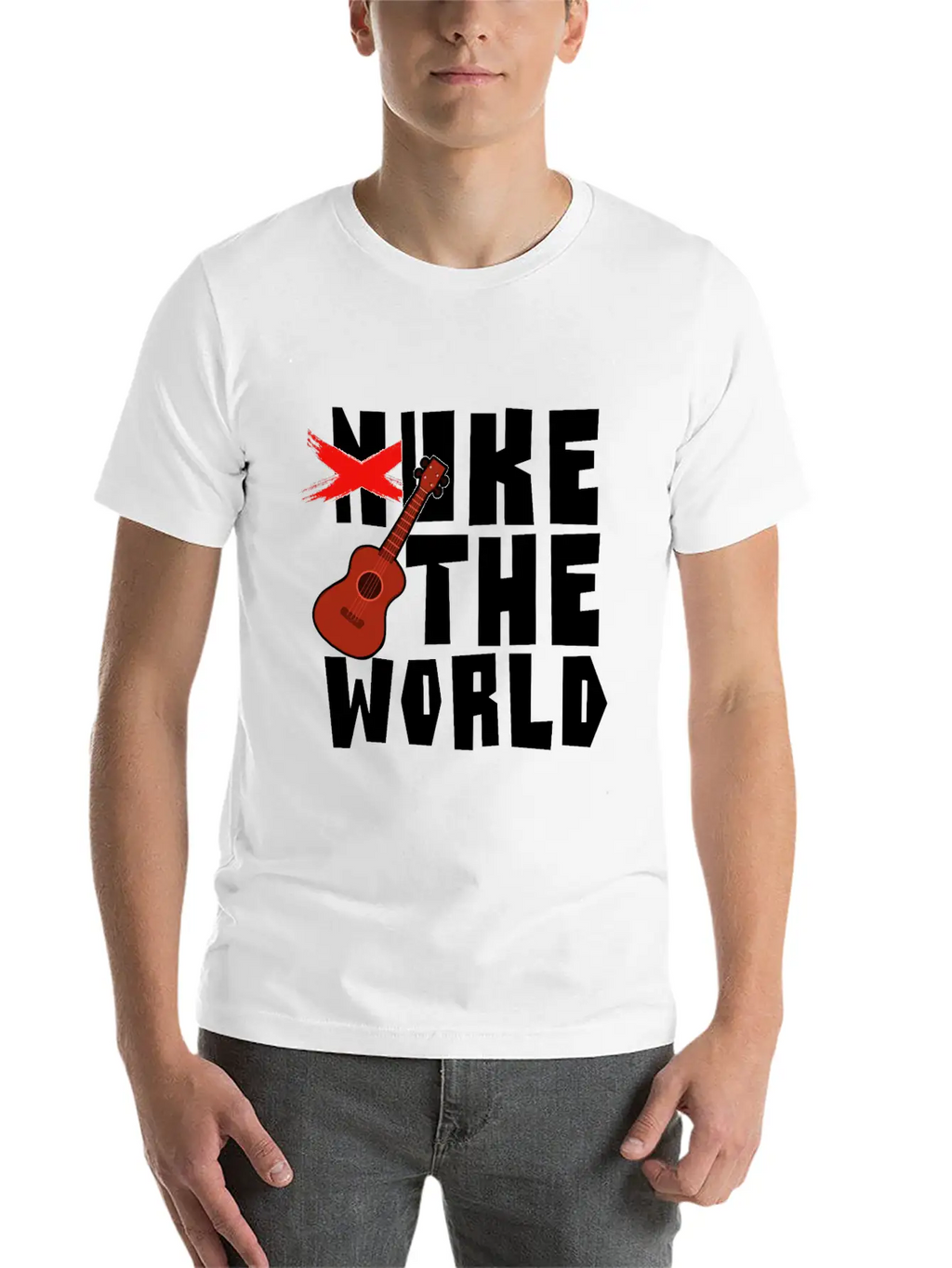 Ukulele Life Hawaii Plucked Instrument Aloha Chord Unisex Casual T-Shirt – Clean Design For Daily Comfort