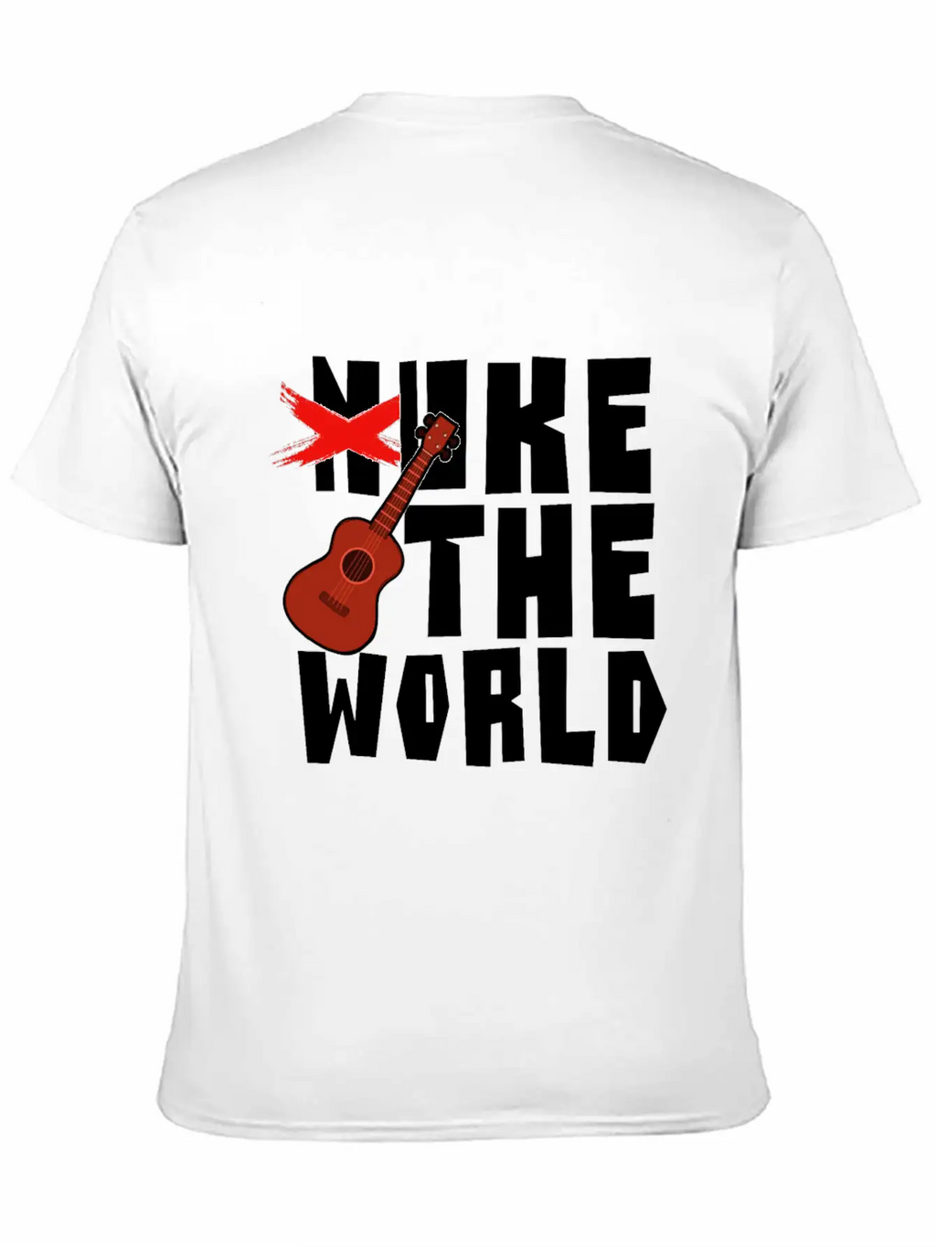 Ukulele Life Hawaii Plucked Instrument Aloha Chord Unisex Casual T-Shirt – Clean Design For Daily Comfort