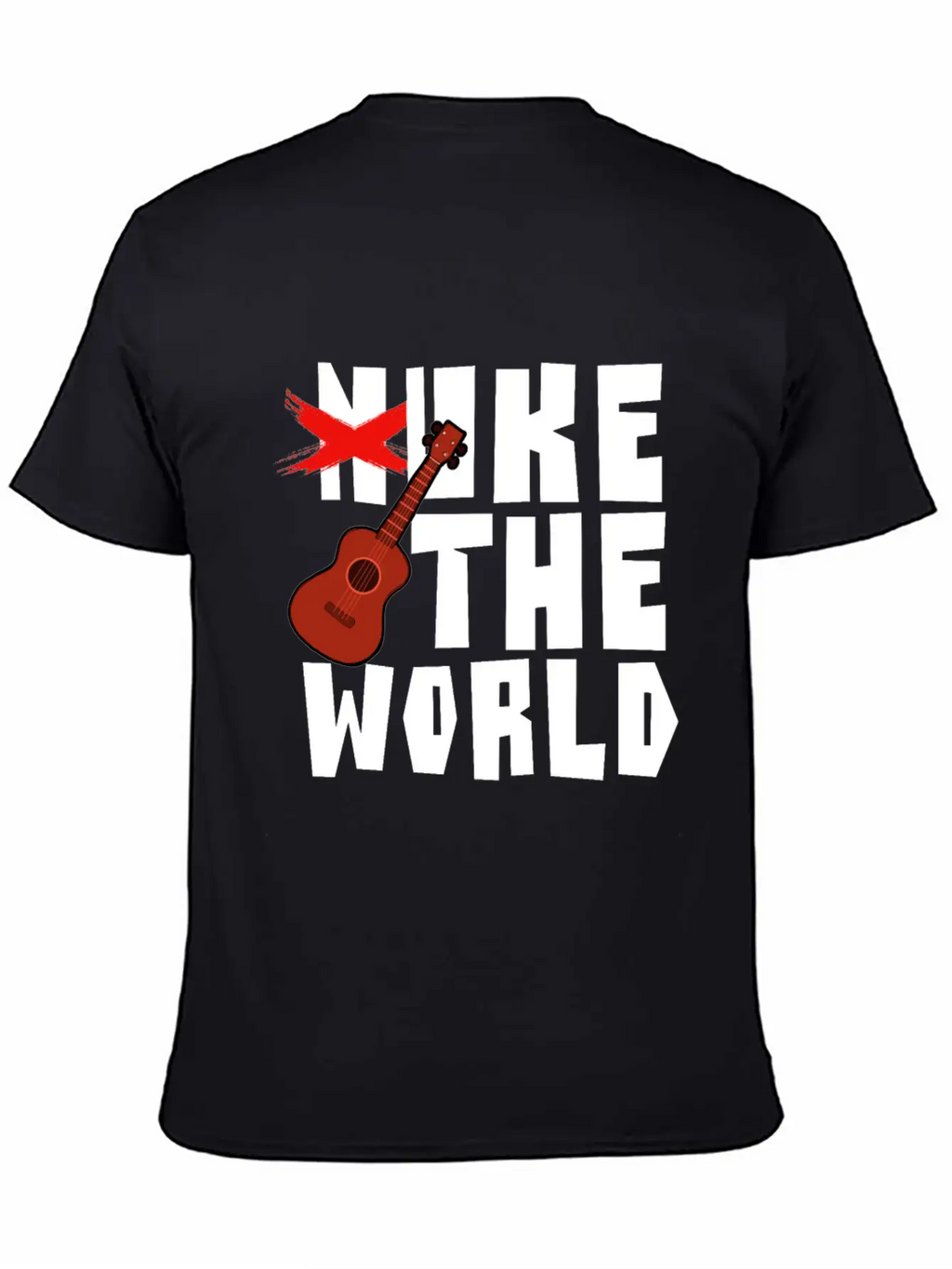 Ukulele Life Hawaii Plucked Instrument Aloha Chord Unisex Casual T-Shirt – Clean Design For Daily Comfort