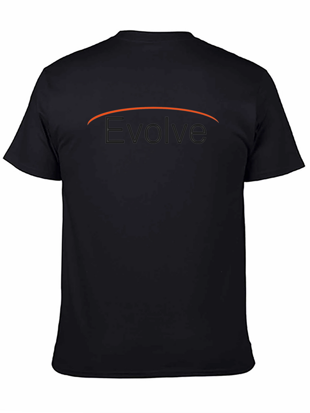 Evolve Graphic Tee - Premium Black Cotton