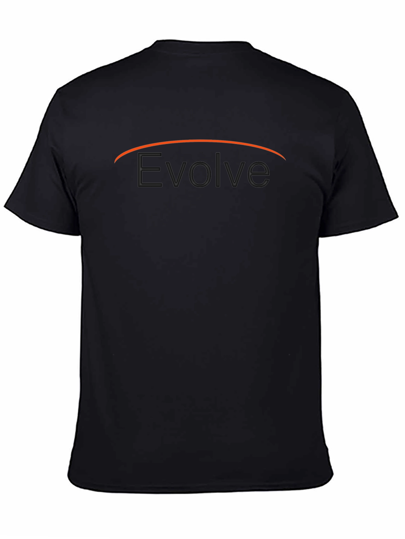 Evolve Graphic Tee - Premium Black Cotton