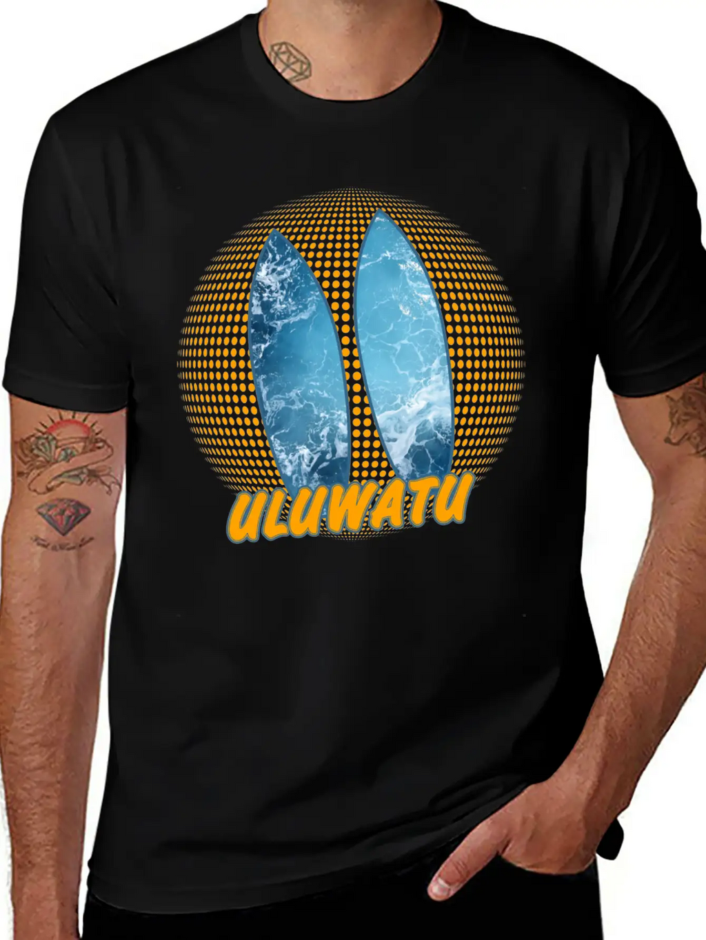 Uluwatu Unisex Short Sleeve Soft Cotton T-Shirt – Casual Everyday Wear