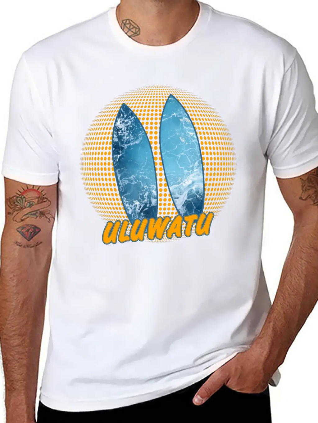 Uluwatu Unisex Short Sleeve Soft Cotton T-Shirt – Casual Everyday Wear