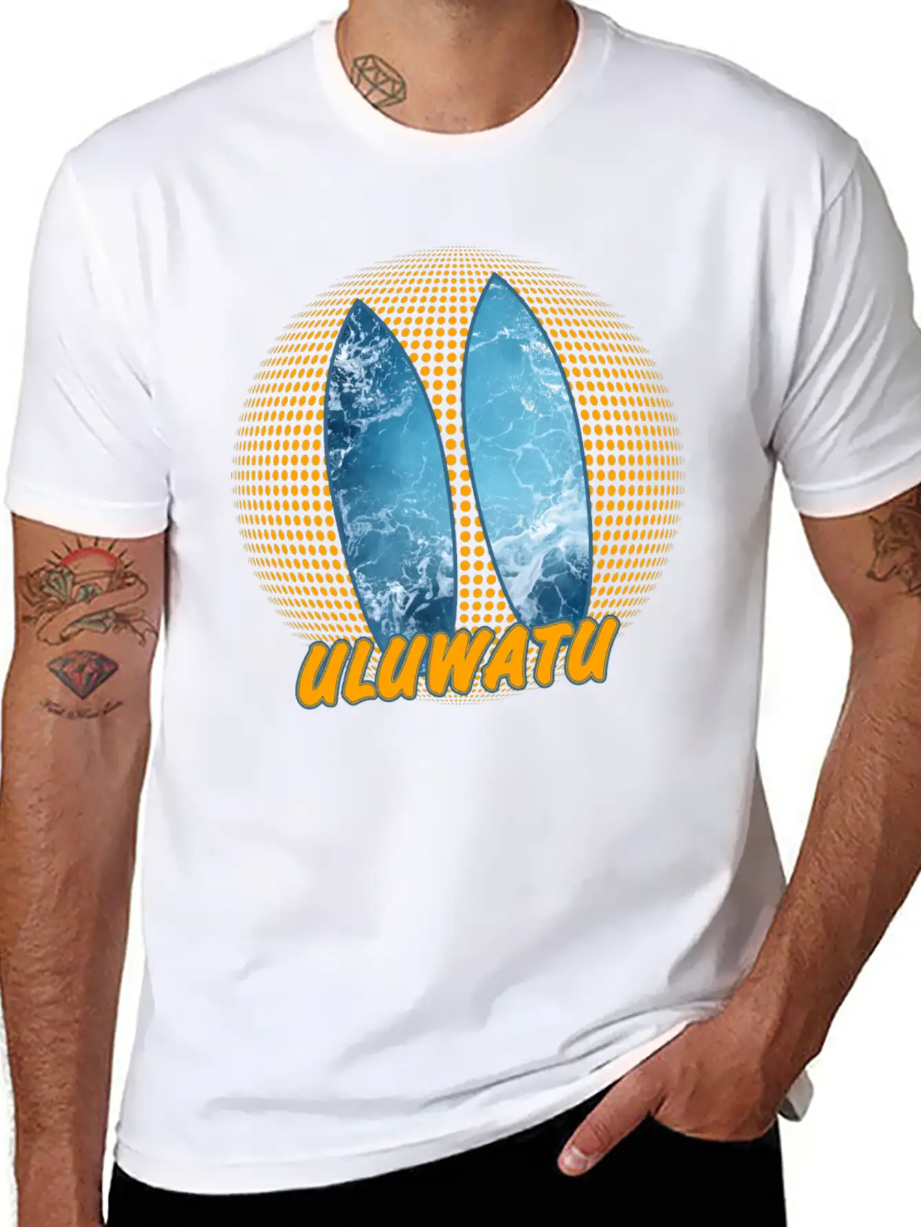 Uluwatu Unisex Short Sleeve Soft Cotton T-Shirt – Casual Everyday Wear