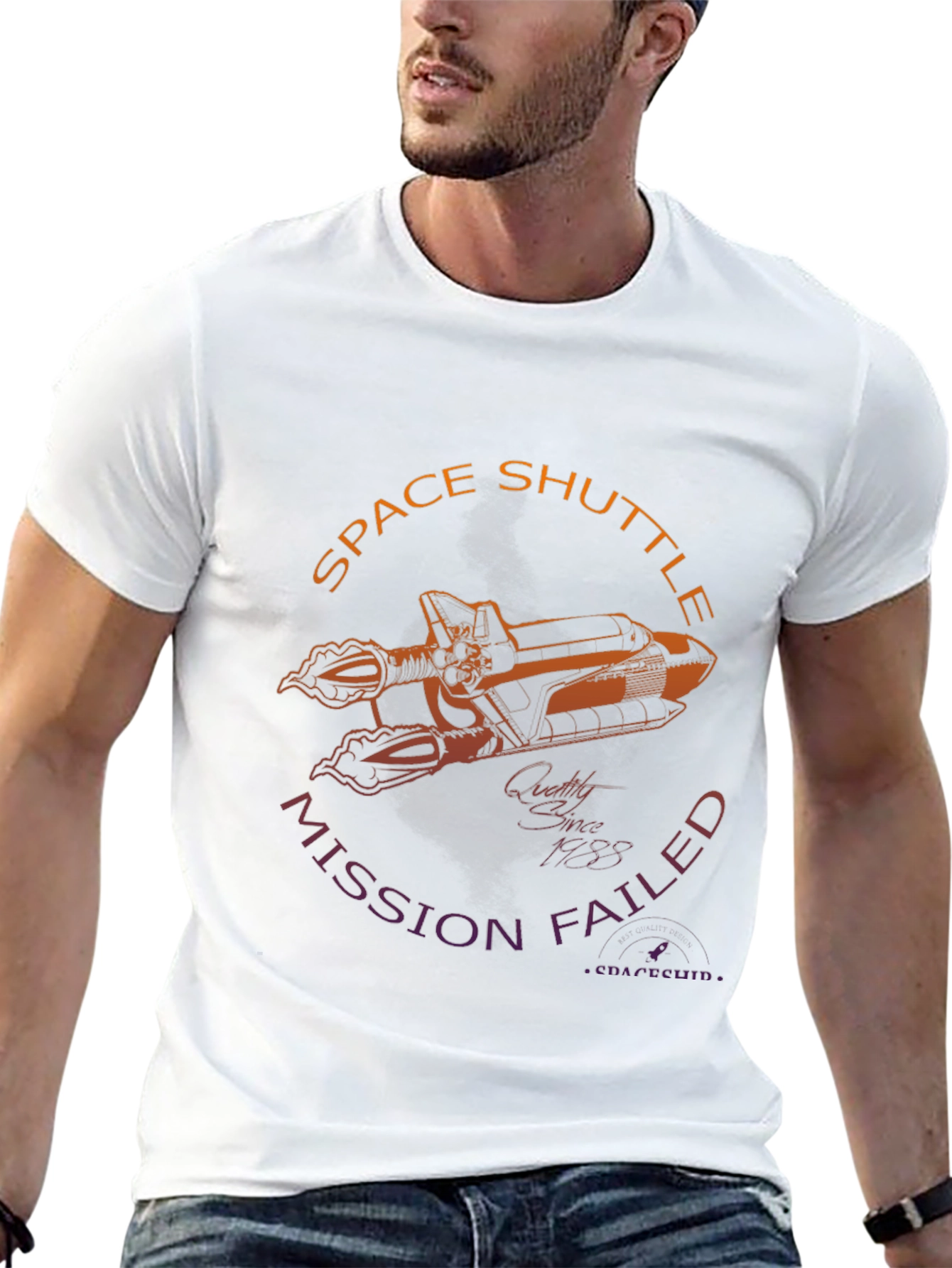 Space Shuttle Mission Failed Graphic Tee