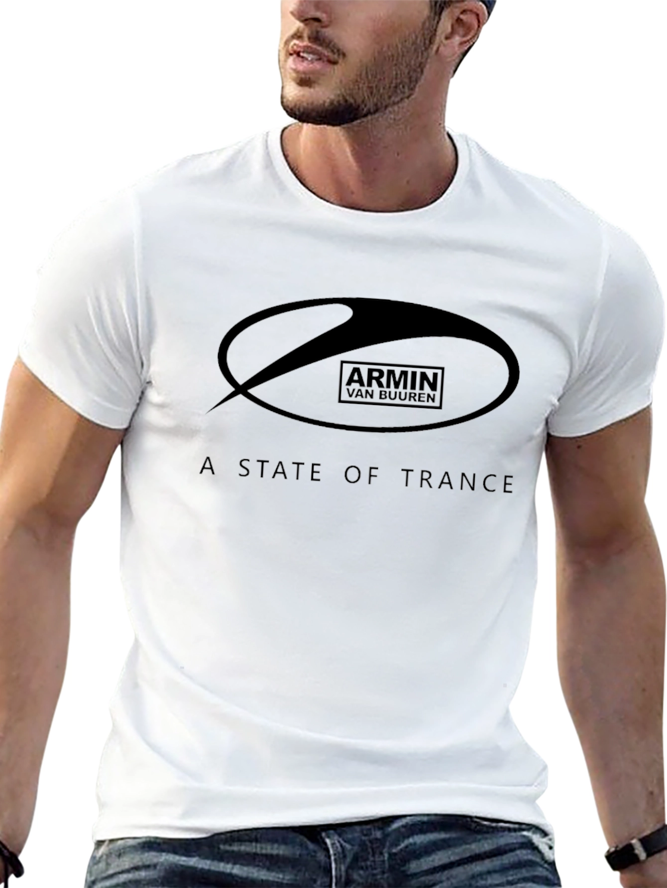 A State of Trance Armin Van Buuren Black T-Shirt
