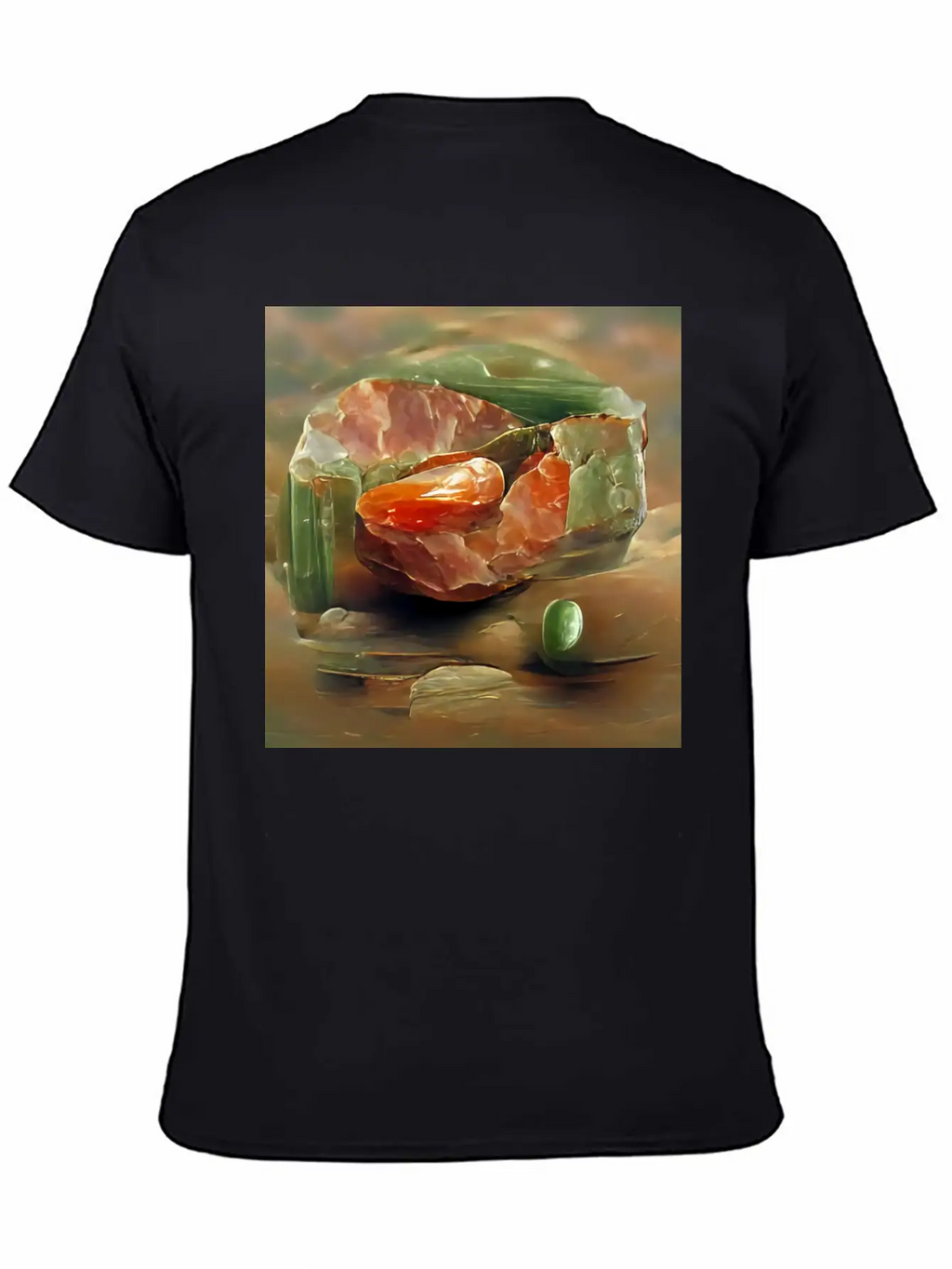 Unakite Crystal Gemstone Unisex Casual T-Shirt – Clean Design For Daily Comfort