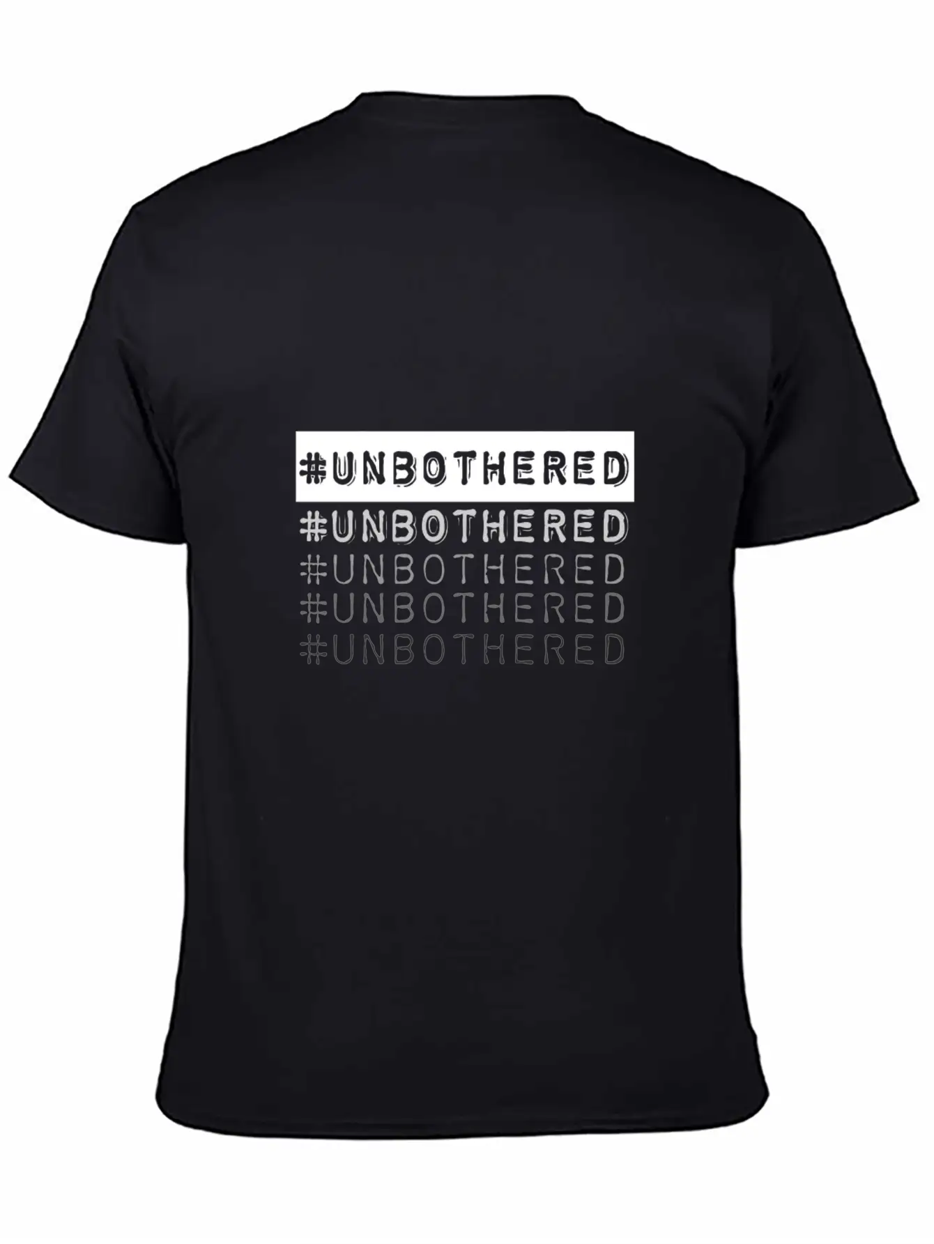 Unbothered Mood Lifestyle Essential Cotton Tee For Daily Outfits – Unisex Style