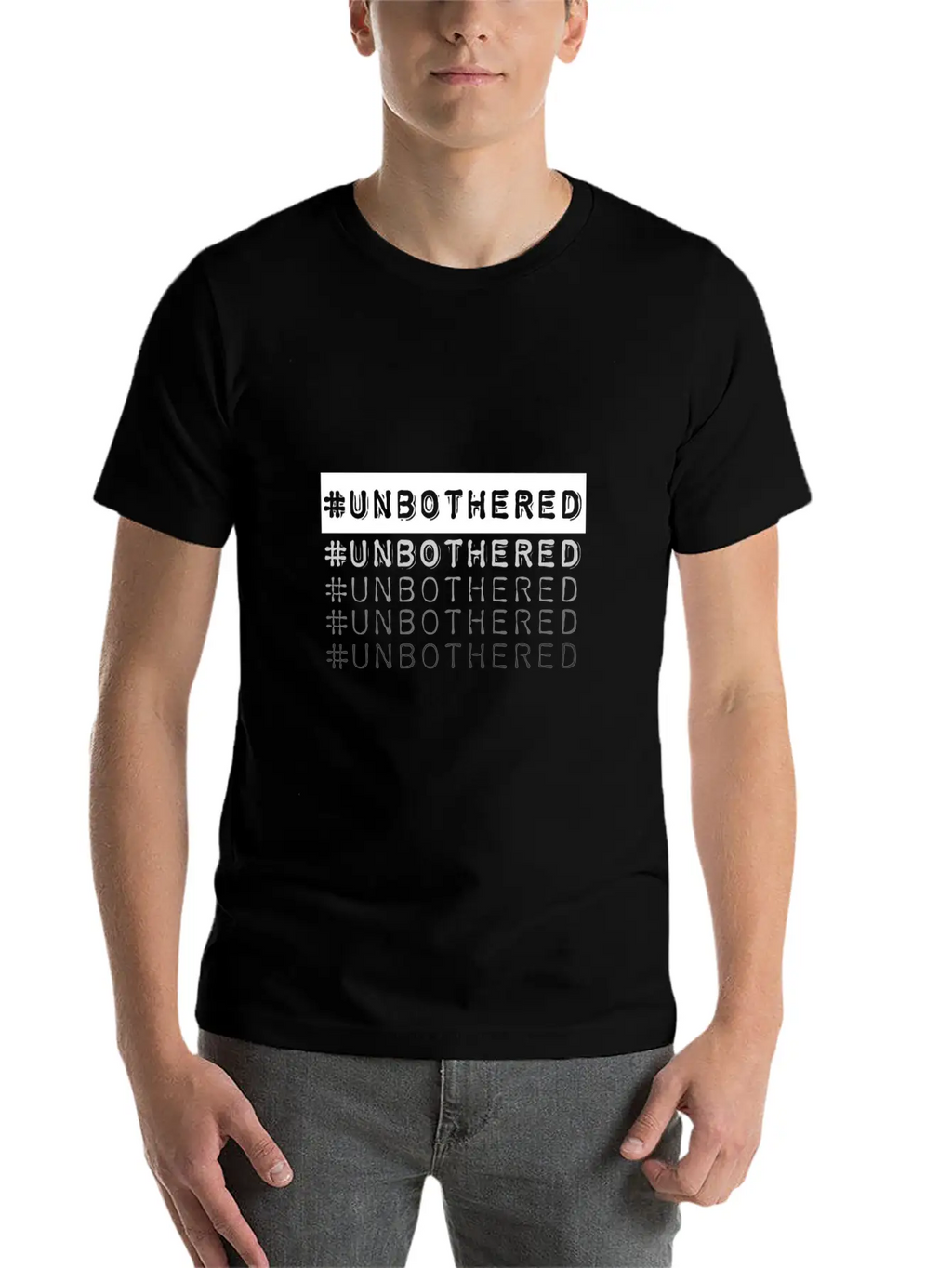 Unbothered Mood Lifestyle Essential Cotton Tee For Daily Outfits – Unisex Style