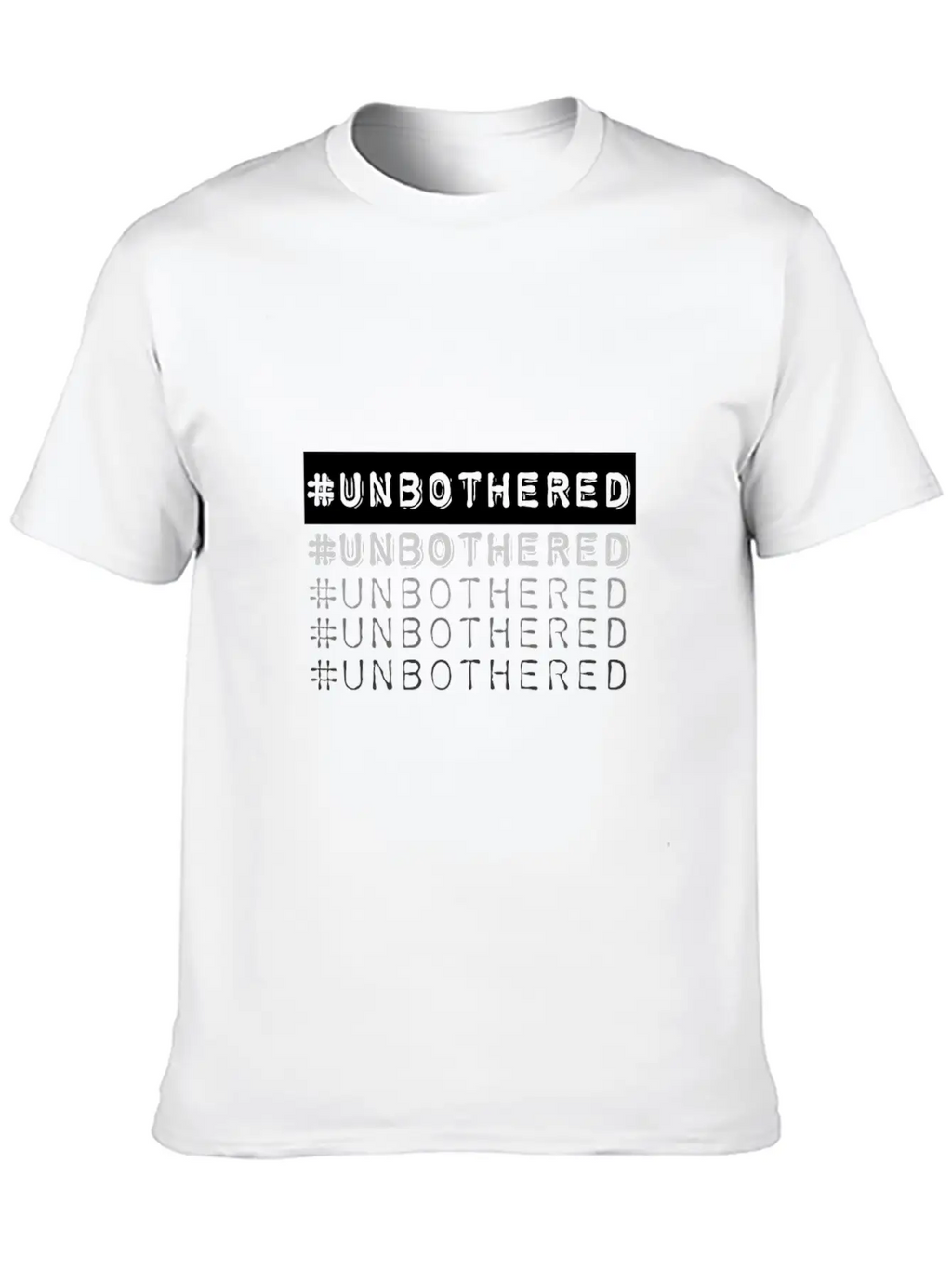 Unbothered Mood Lifestyle Essential Cotton Tee For Daily Outfits – Unisex Style