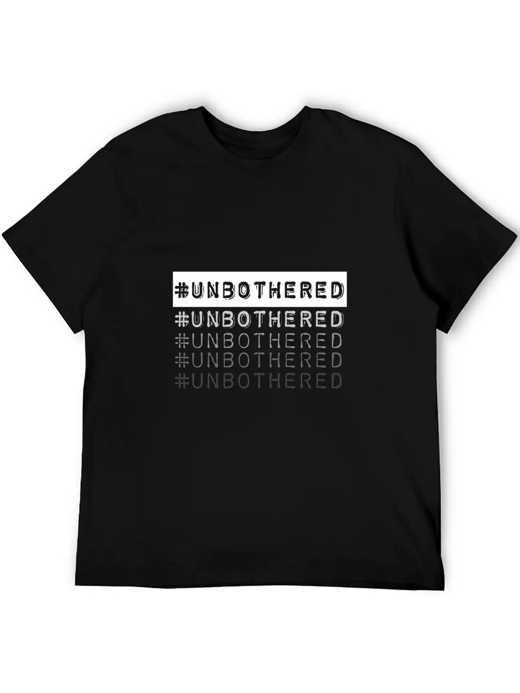 Unbothered Mood Lifestyle Essential Cotton Tee For Daily Outfits – Unisex Style
