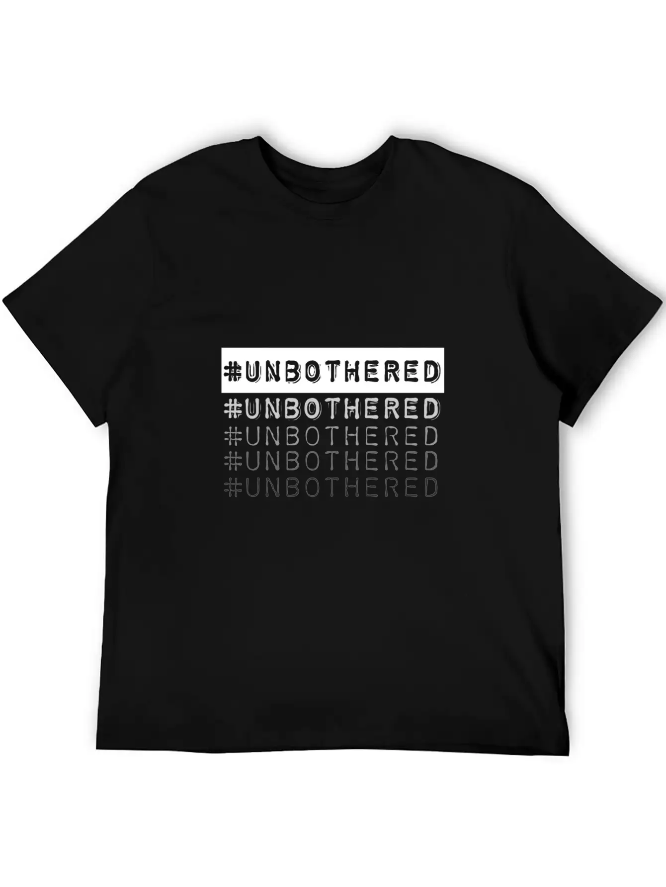 Unbothered Mood Lifestyle Essential Cotton Tee For Daily Outfits – Unisex Style