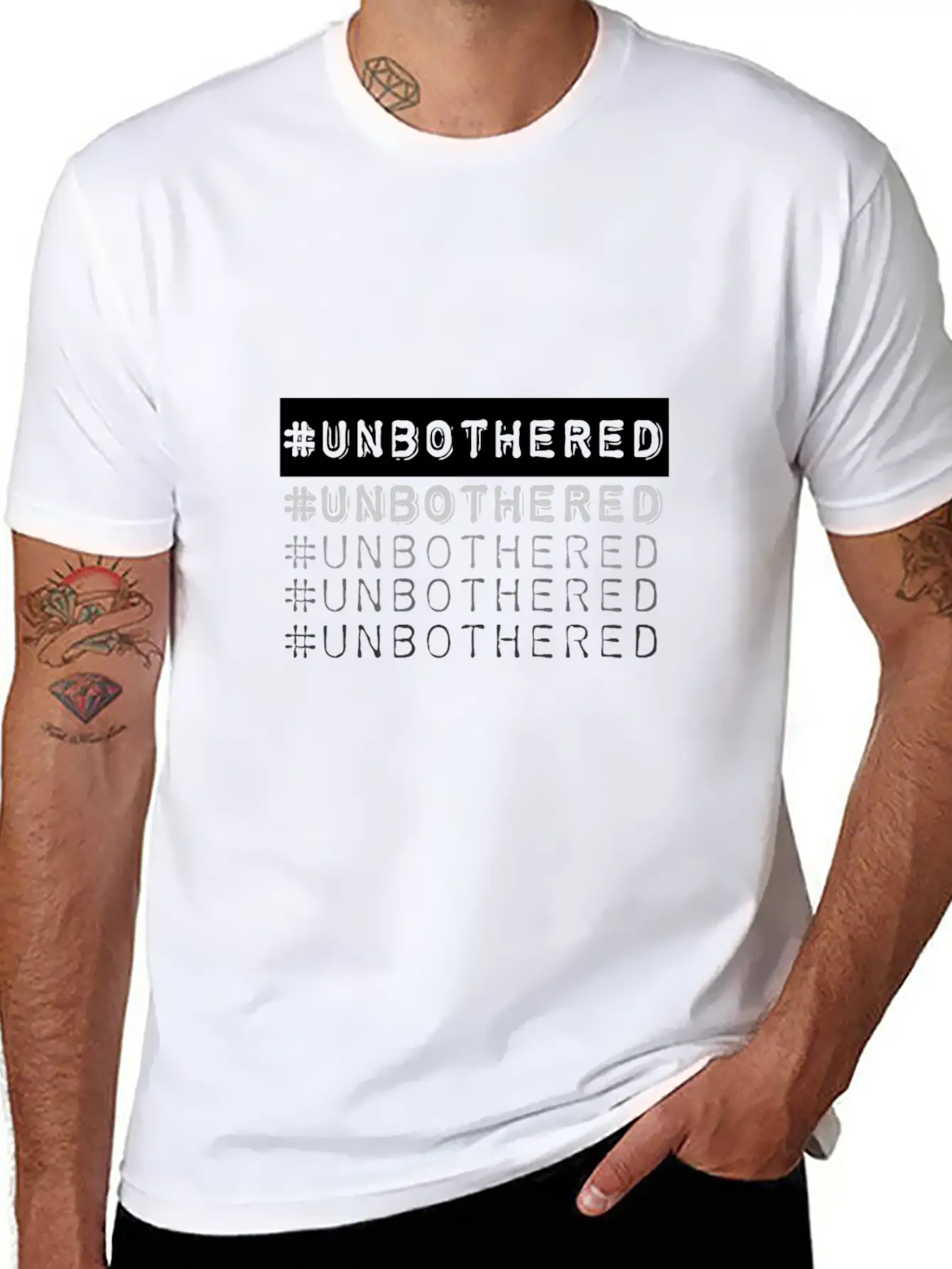 Unbothered Mood Lifestyle Essential Cotton Tee For Daily Outfits – Unisex Style