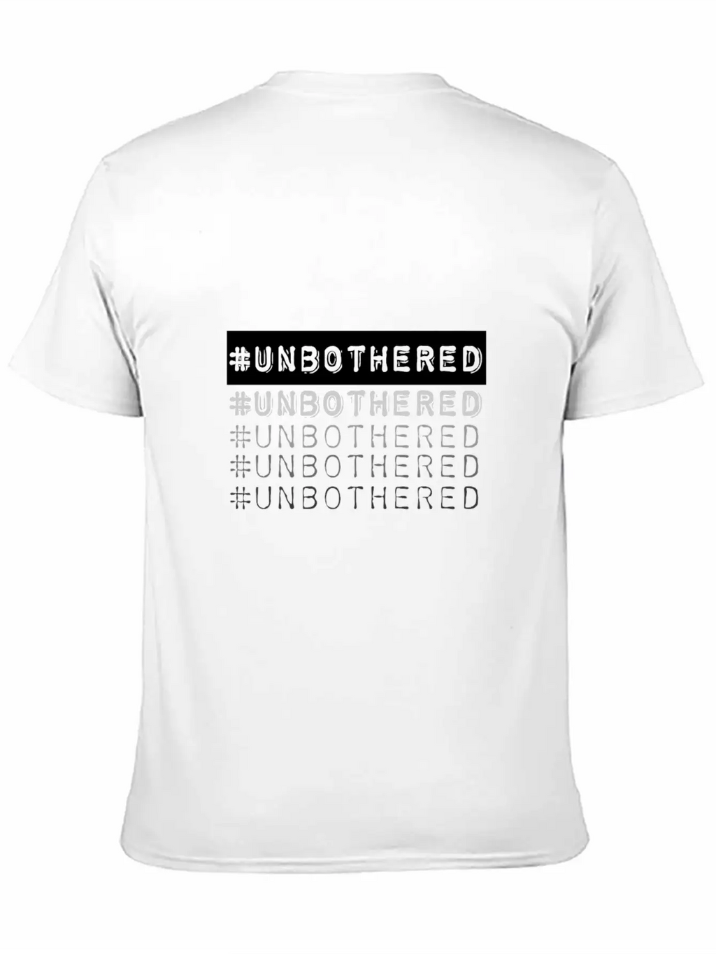 Unbothered Mood Lifestyle Essential Cotton Tee For Daily Outfits – Unisex Style