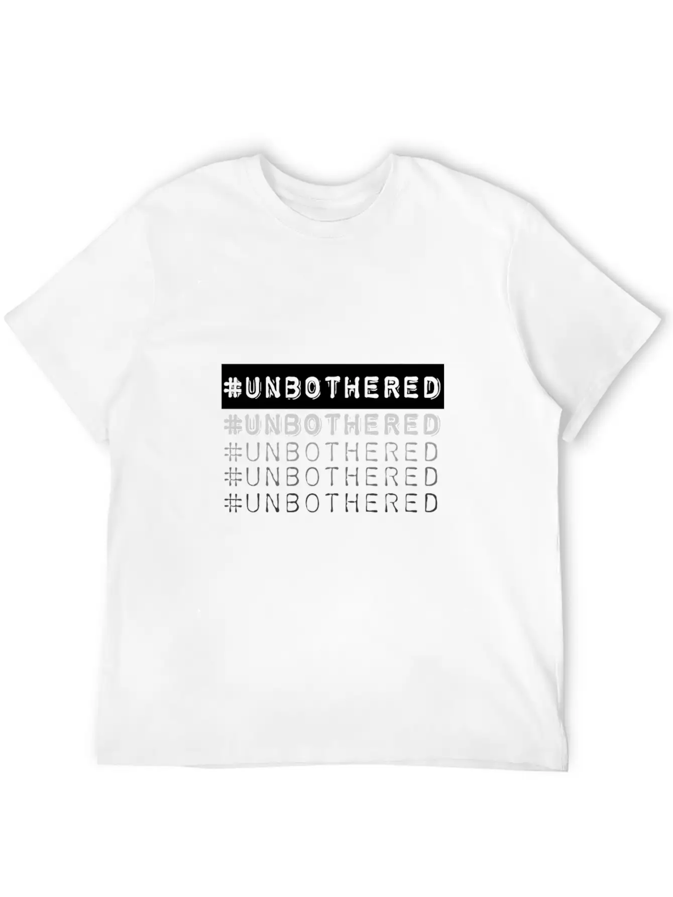 Unbothered Mood Lifestyle Essential Cotton Tee For Daily Outfits – Unisex Style