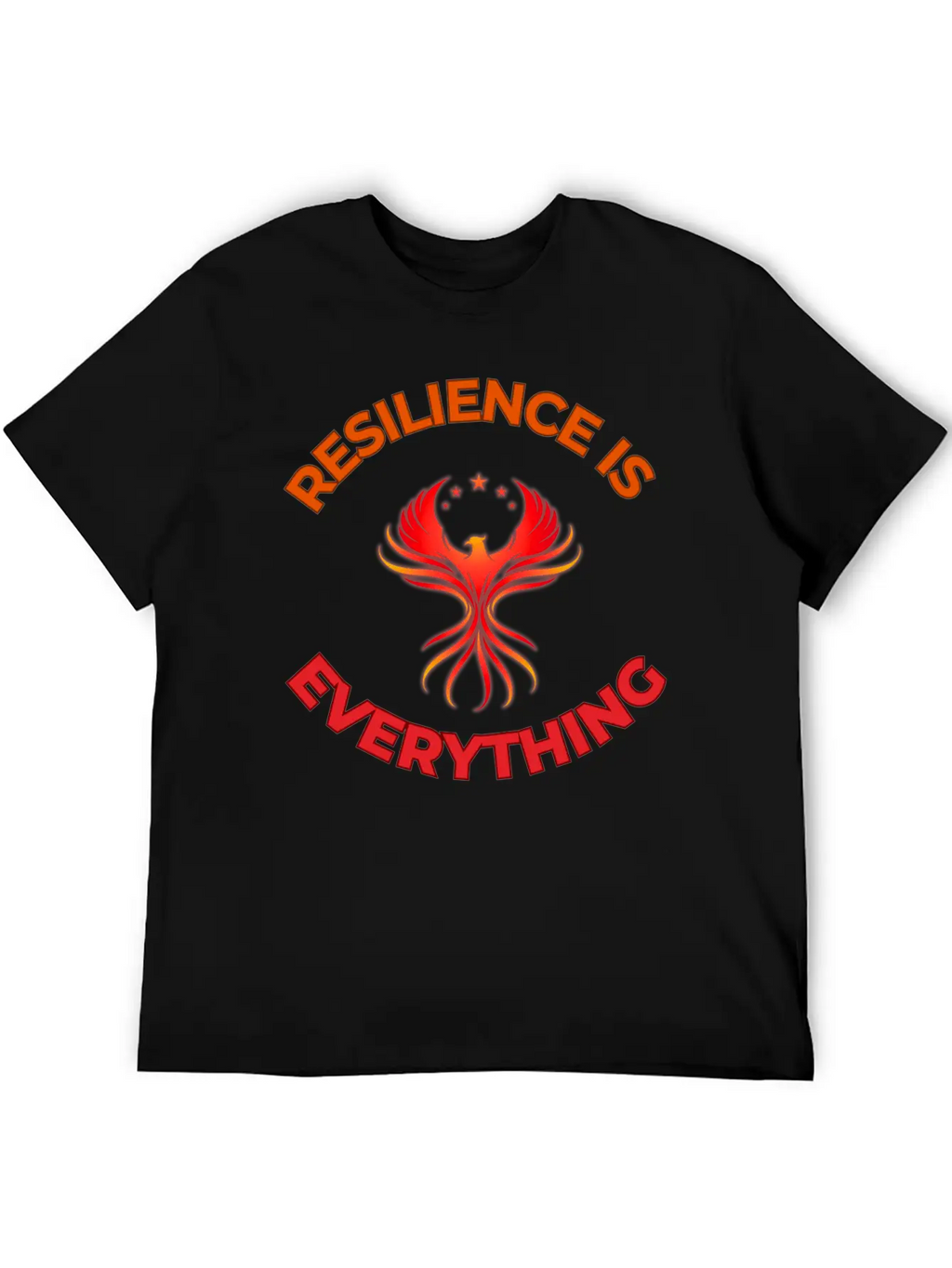 Unbreakable Spirit: Rise Like The Phoenix Unisex Short Sleeve Soft Cotton T-Shirt – Casual Everyday Wear