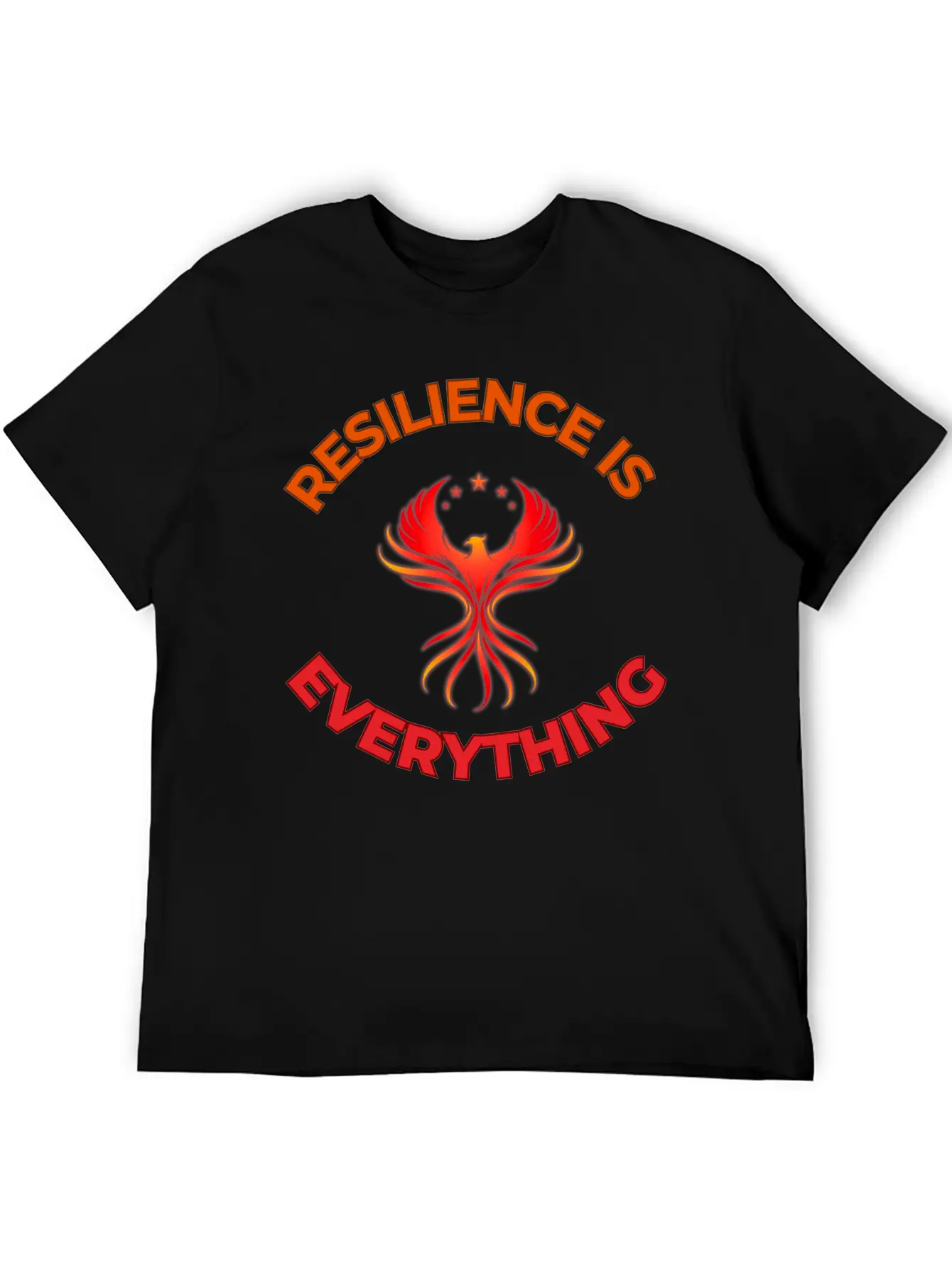 Unbreakable Spirit: Rise Like The Phoenix Unisex Short Sleeve Soft Cotton T-Shirt – Casual Everyday Wear