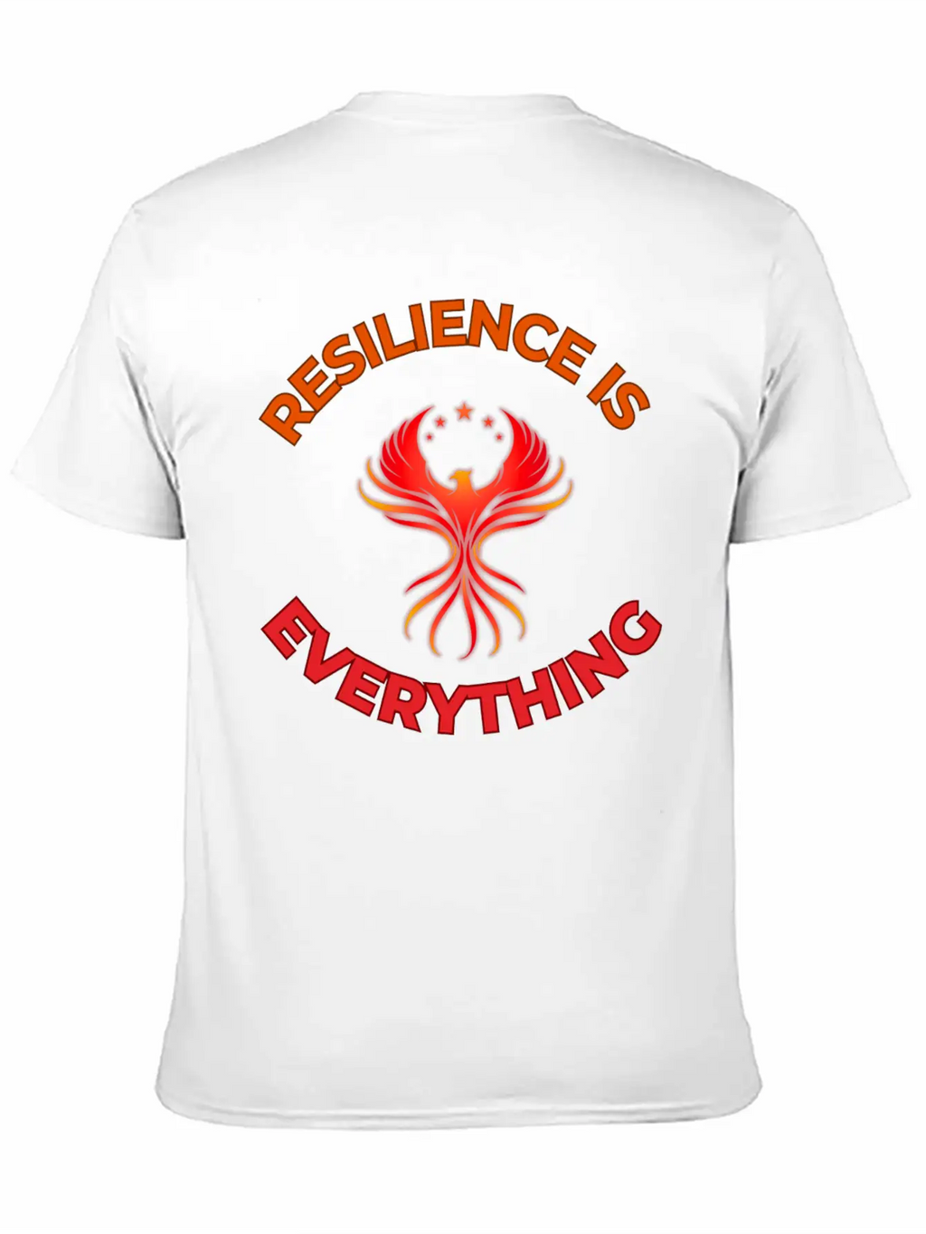 Unbreakable Spirit: Rise Like The Phoenix Unisex Short Sleeve Soft Cotton T-Shirt – Casual Everyday Wear