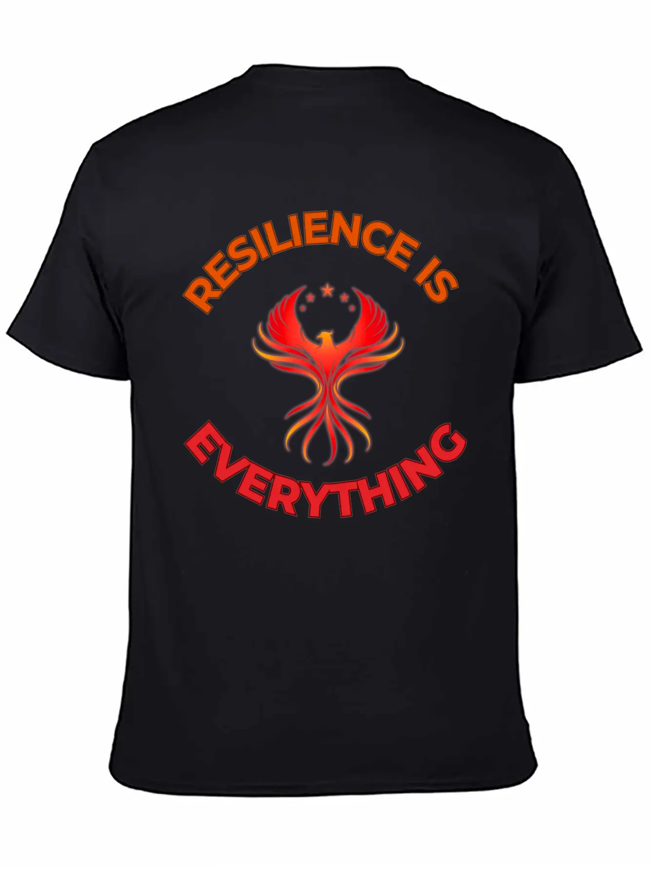 Unbreakable Spirit: Rise Like The Phoenix Unisex Short Sleeve Soft Cotton T-Shirt – Casual Everyday Wear