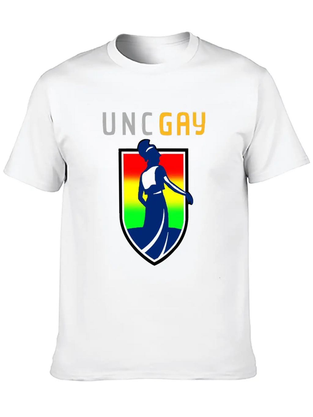 UNCGAY Classic T Shirt Unisex Casual T-Shirt – Clean Design For Daily Comfort