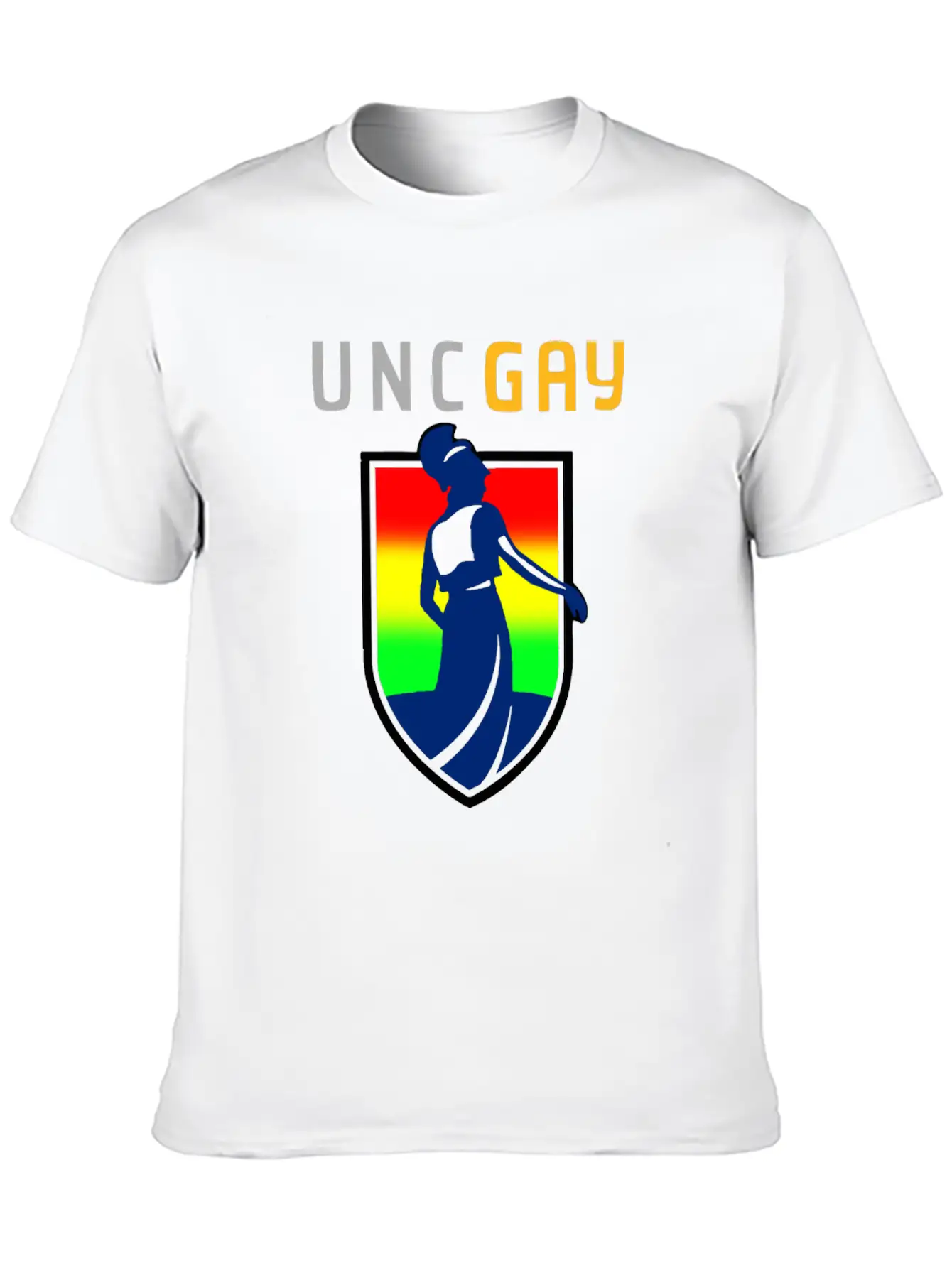 UNCGAY Classic T Shirt Unisex Casual T-Shirt – Clean Design For Daily Comfort