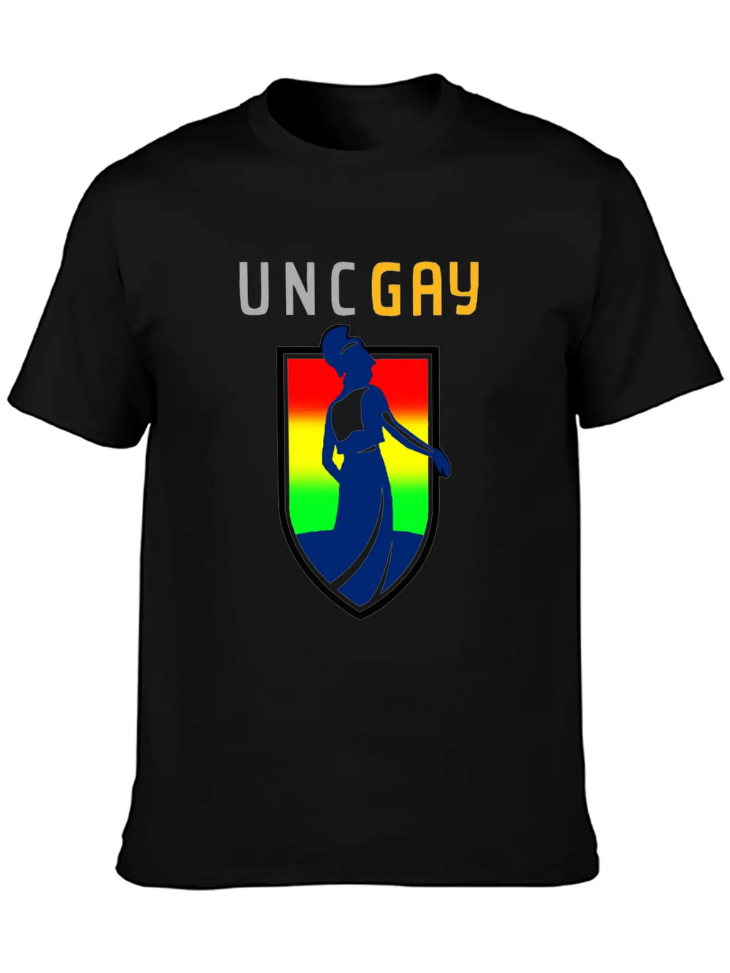 UNCGAY Classic T Shirt Unisex Casual T-Shirt – Clean Design For Daily Comfort