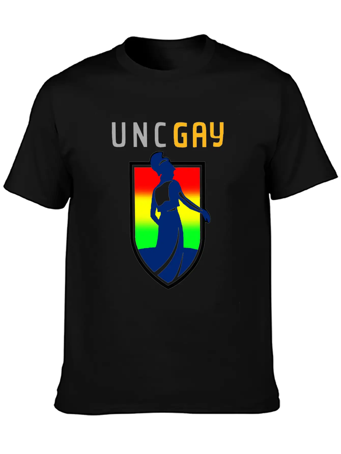 UNCGAY Classic T Shirt Unisex Casual T-Shirt – Clean Design For Daily Comfort