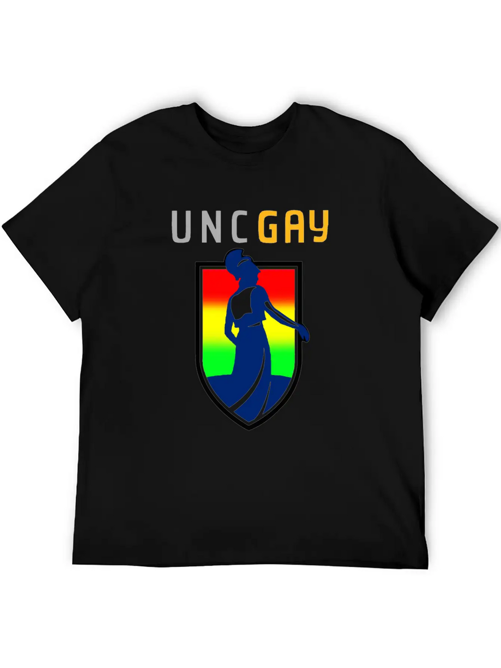UNCGAY Classic T Shirt Unisex Casual T-Shirt – Clean Design For Daily Comfort