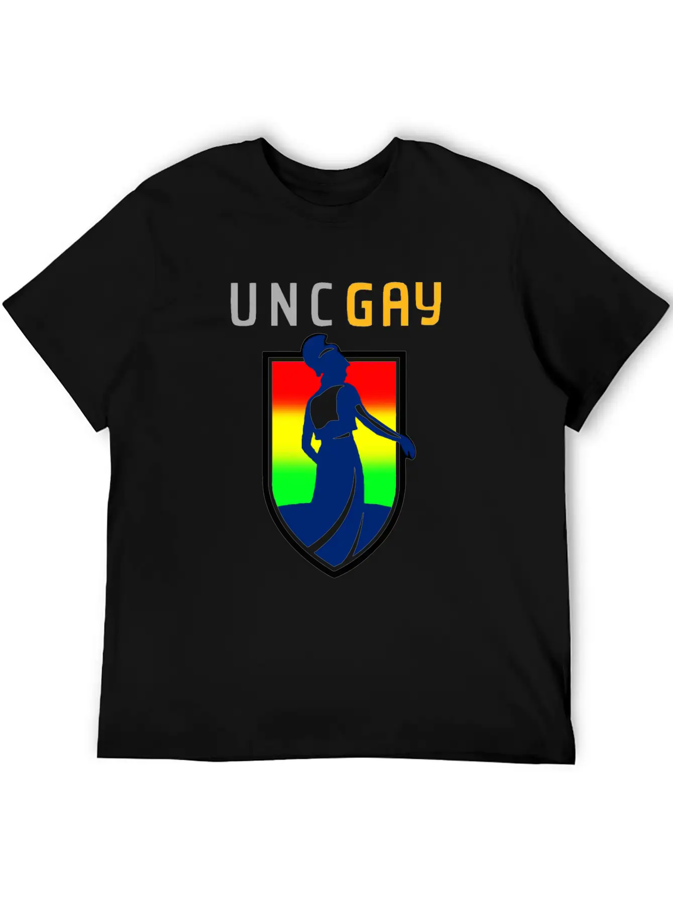 UNCGAY Classic T Shirt Unisex Casual T-Shirt – Clean Design For Daily Comfort