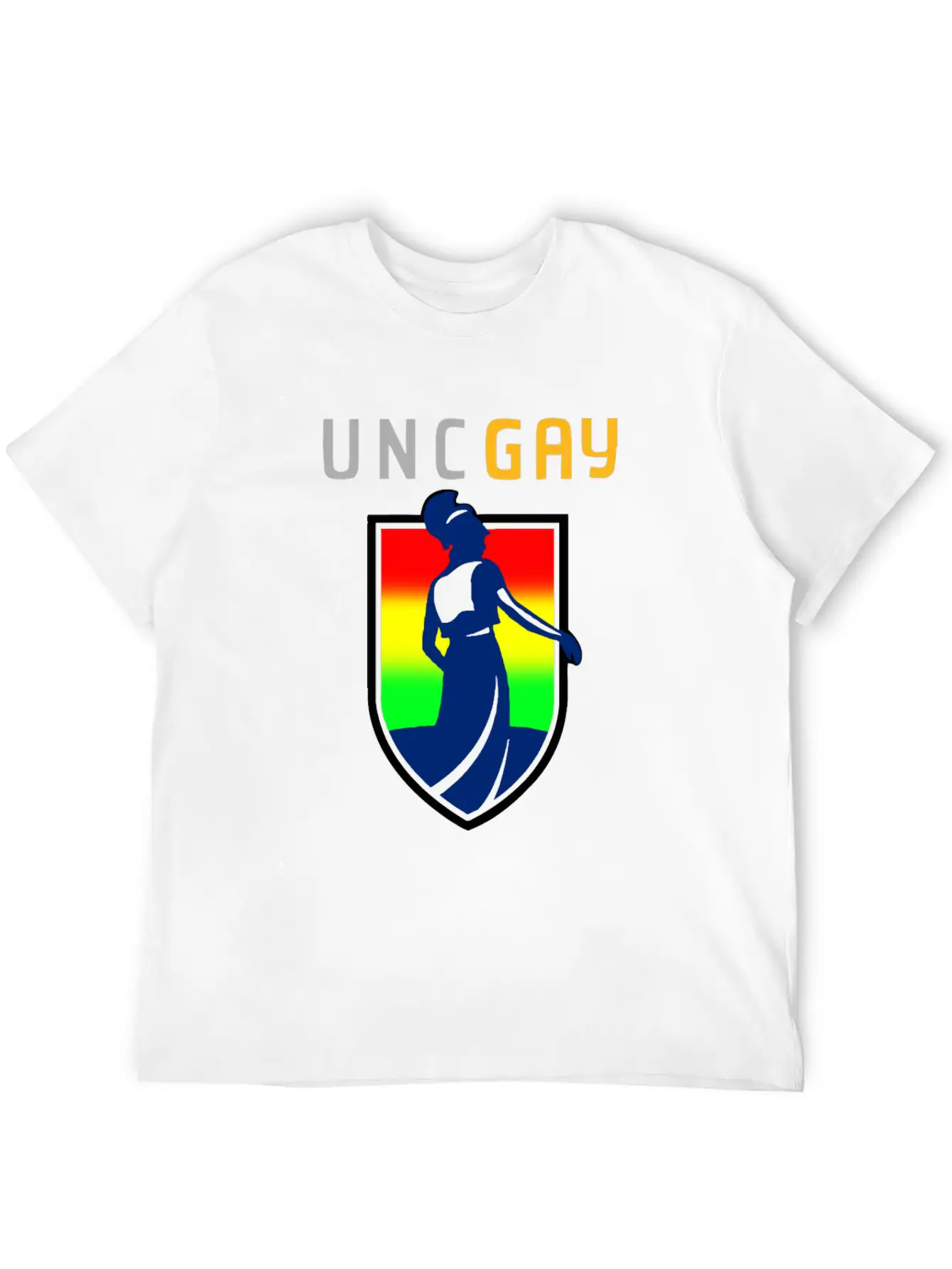 UNCGAY Classic T Shirt Unisex Casual T-Shirt – Clean Design For Daily Comfort