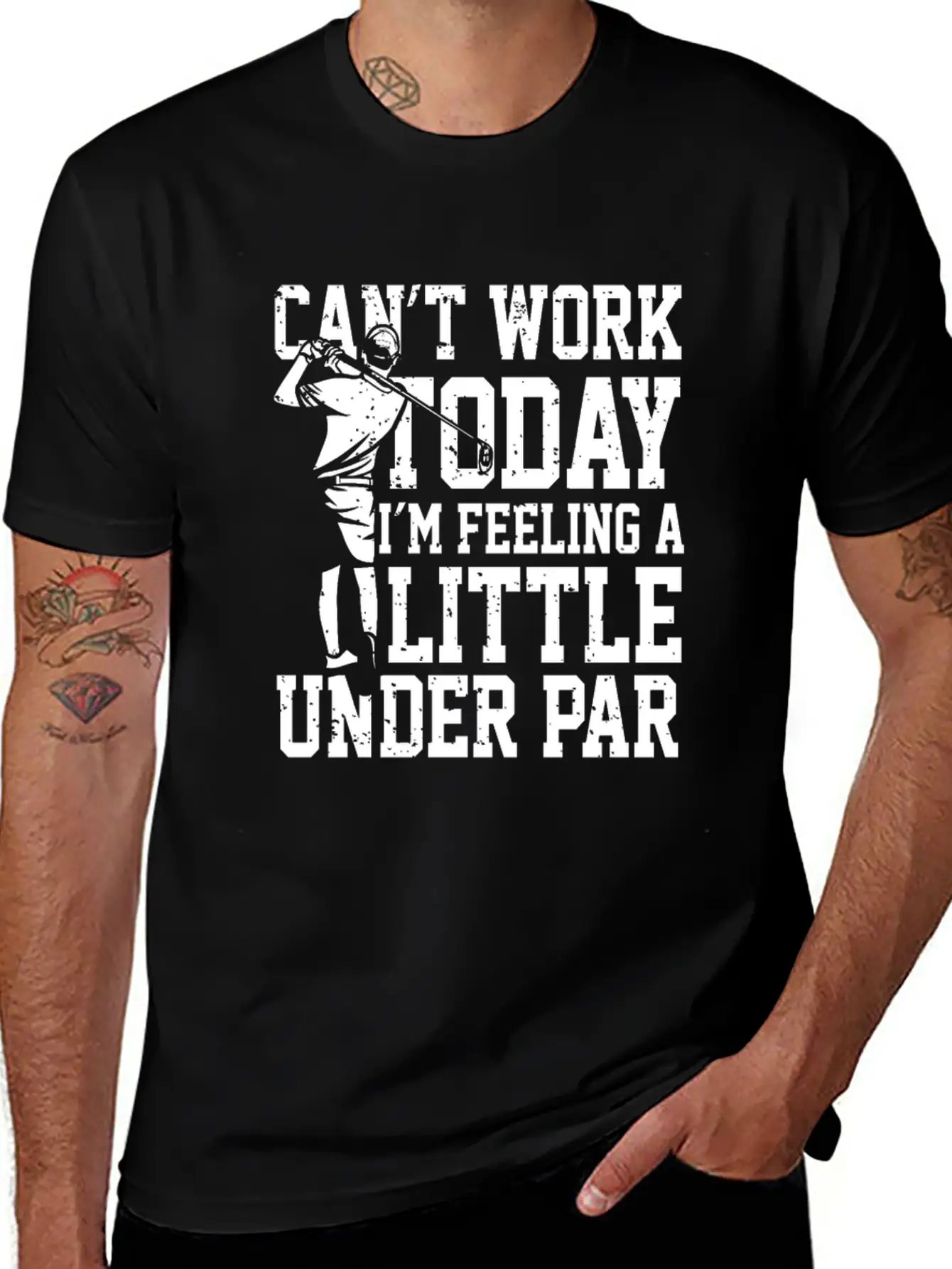 Under Par Essential Cotton Tee For Daily Outfits – Unisex Style