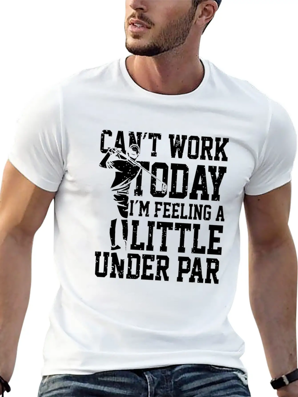 Under Par Essential Cotton Tee For Daily Outfits – Unisex Style