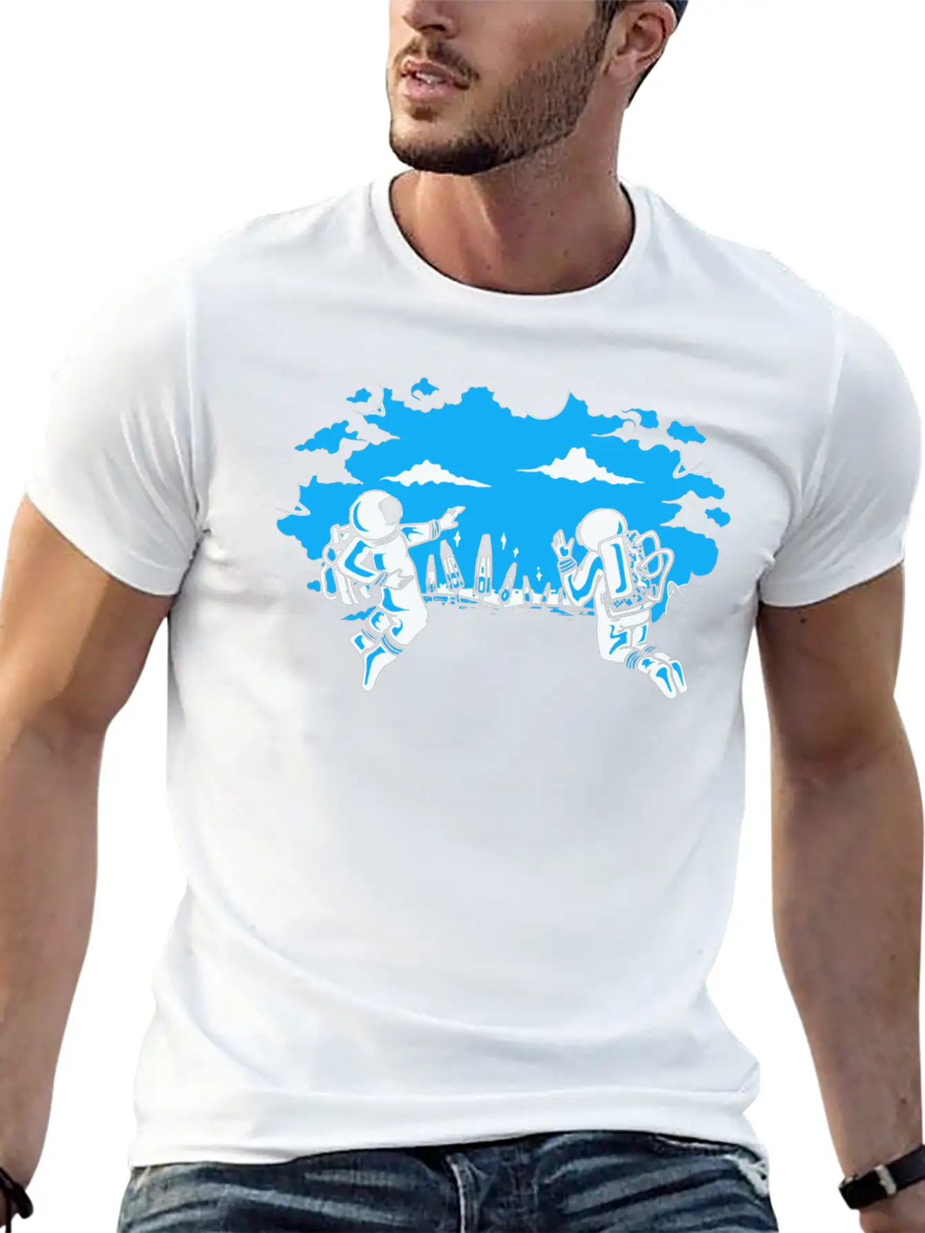 Unexpected Atmosphere Unisex Casual T-Shirt – Clean Design For Daily Comfort