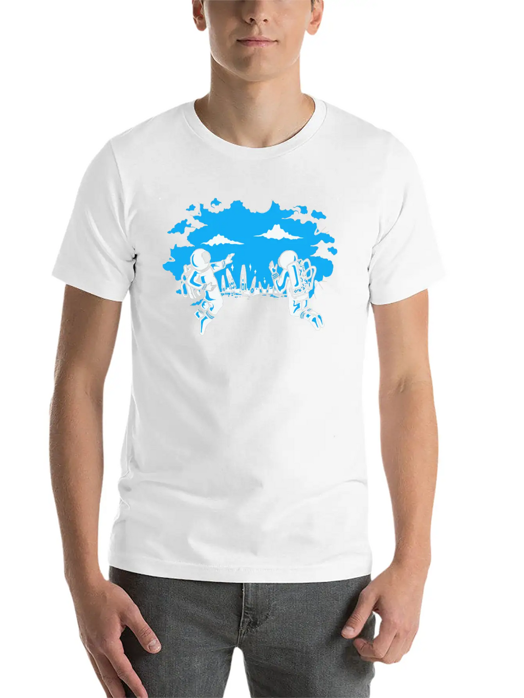 Unexpected Atmosphere Unisex Casual T-Shirt – Clean Design For Daily Comfort