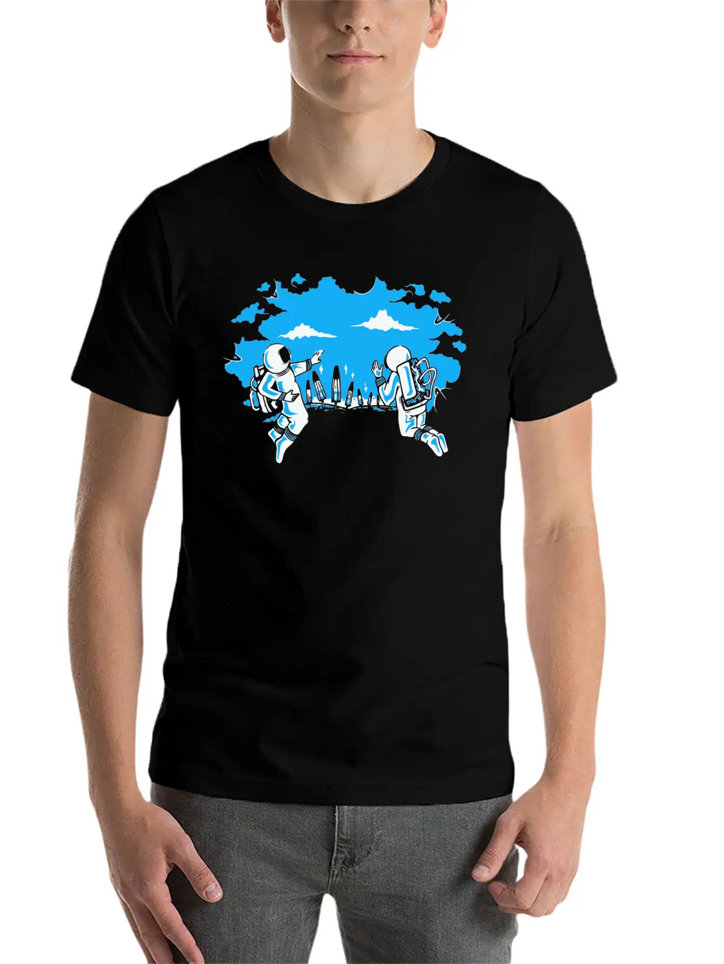 Unexpected Atmosphere Unisex Casual T-Shirt – Clean Design For Daily Comfort