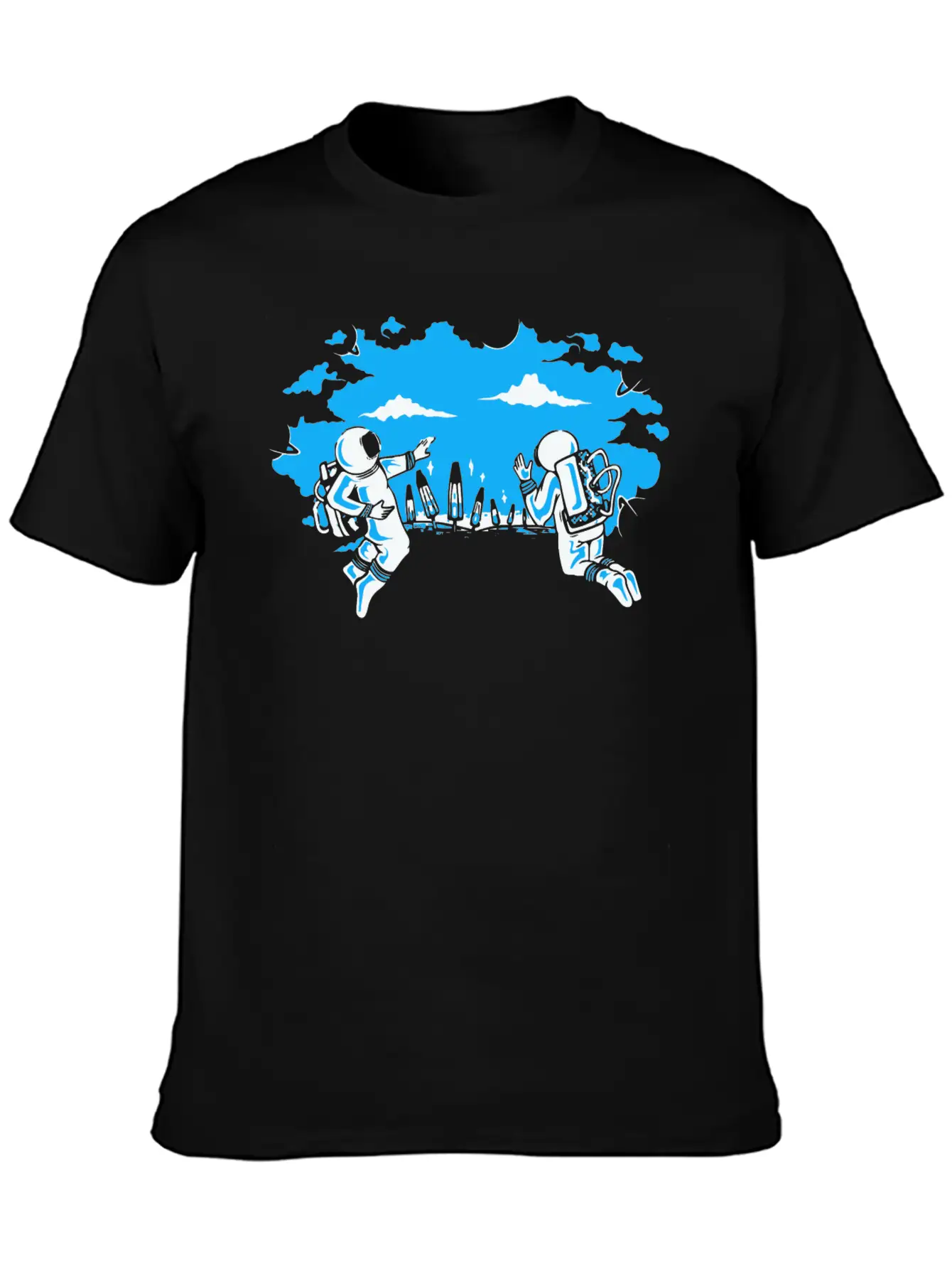 Unexpected Atmosphere Unisex Casual T-Shirt – Clean Design For Daily Comfort