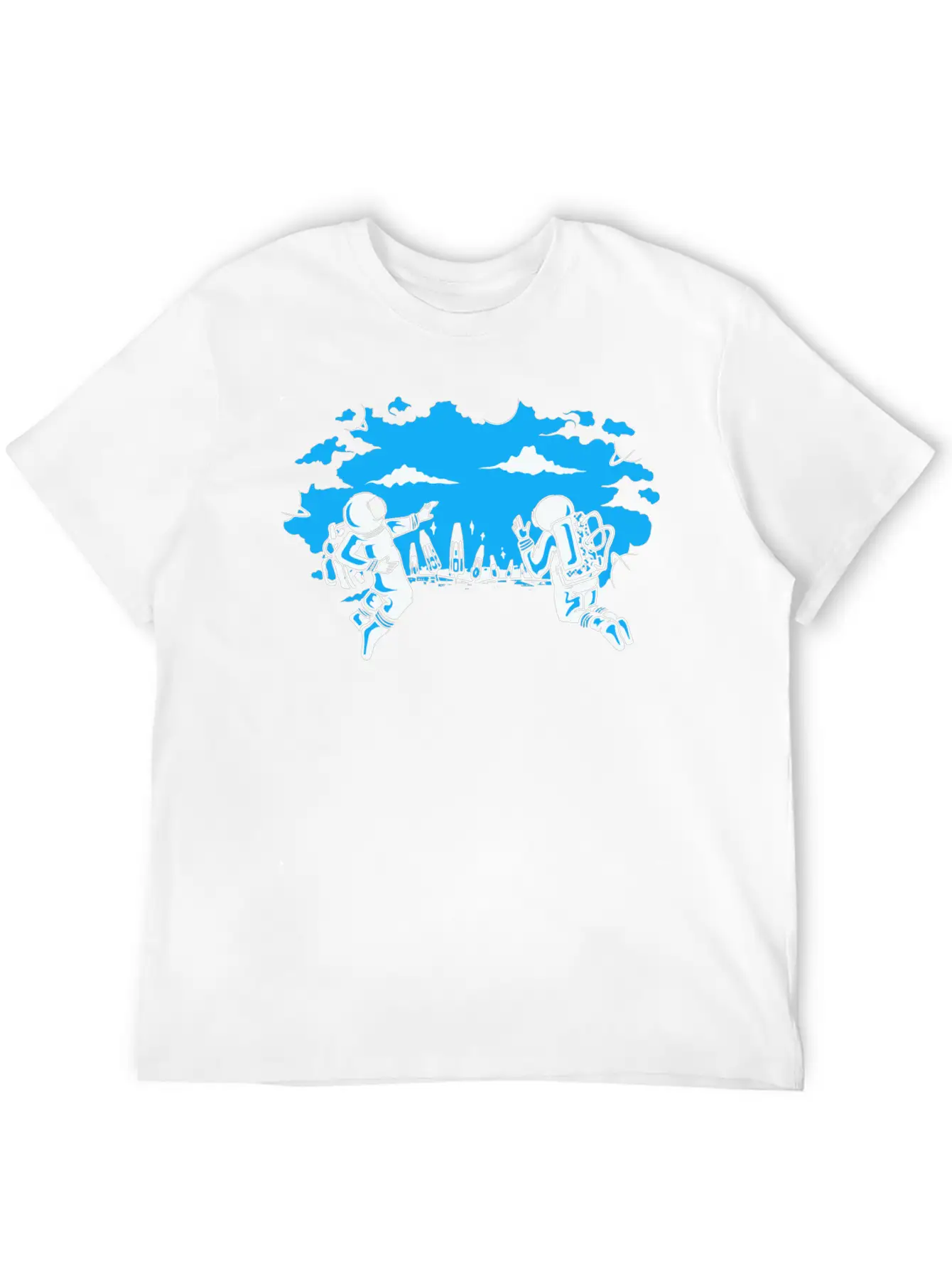Unexpected Atmosphere Unisex Casual T-Shirt – Clean Design For Daily Comfort