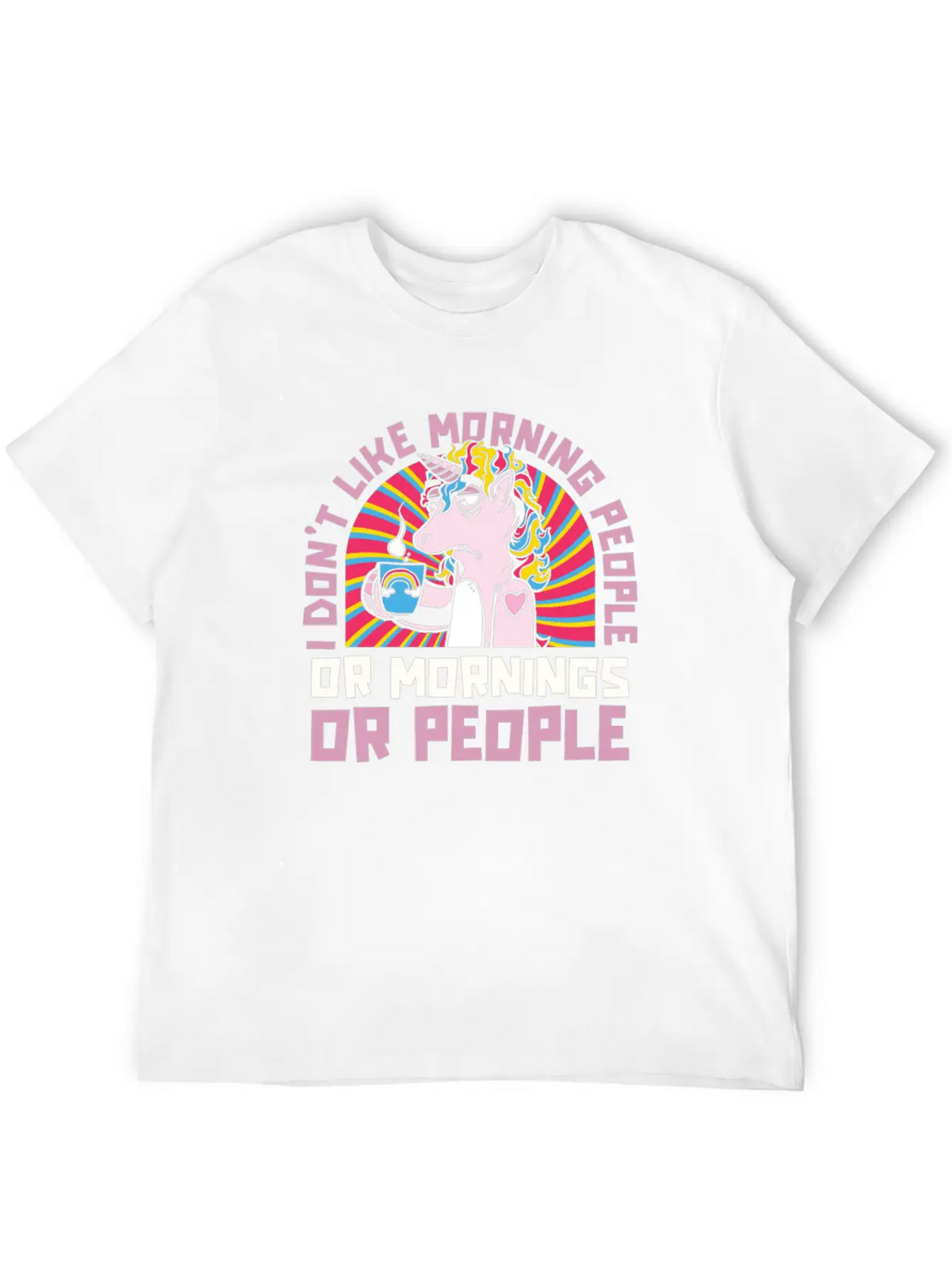 Unicorn Breathable Soft Cotton T-Shirt – Timeless Casual Look