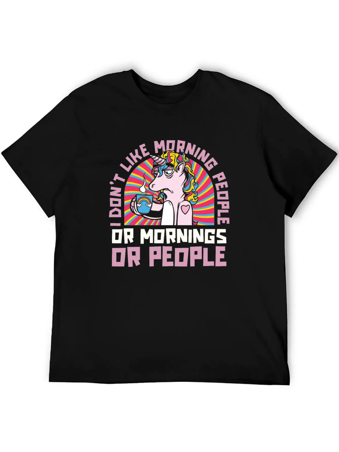 Unicorn Breathable Soft Cotton T-Shirt – Timeless Casual Look