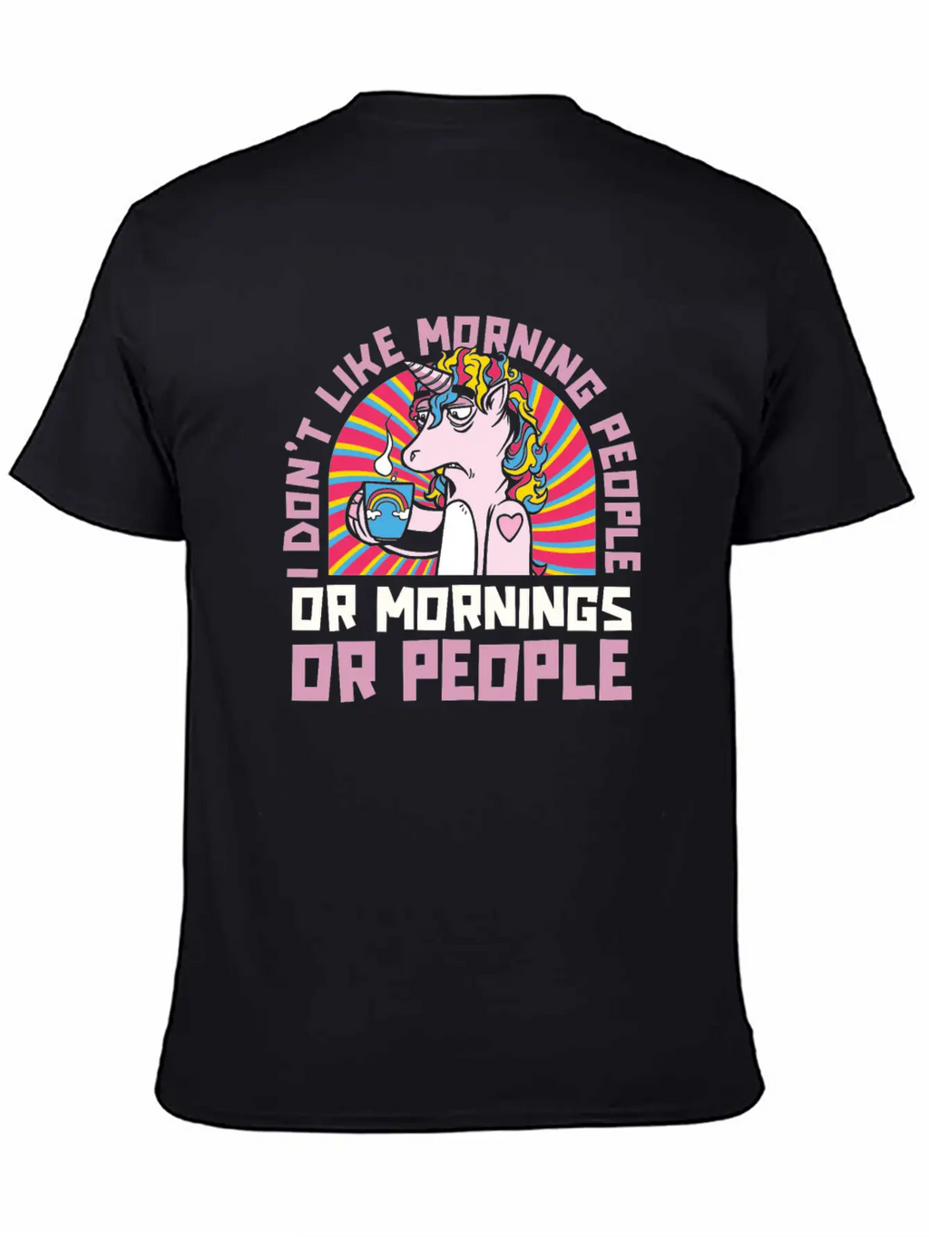 Unicorn Breathable Soft Cotton T-Shirt – Timeless Casual Look