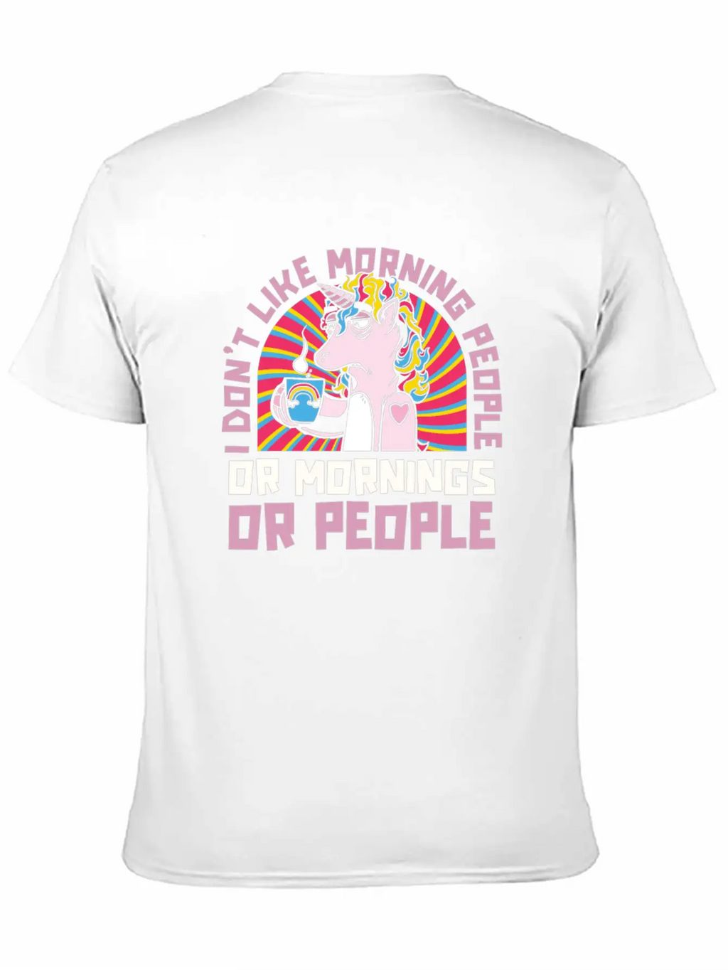 Unicorn Breathable Soft Cotton T-Shirt – Timeless Casual Look